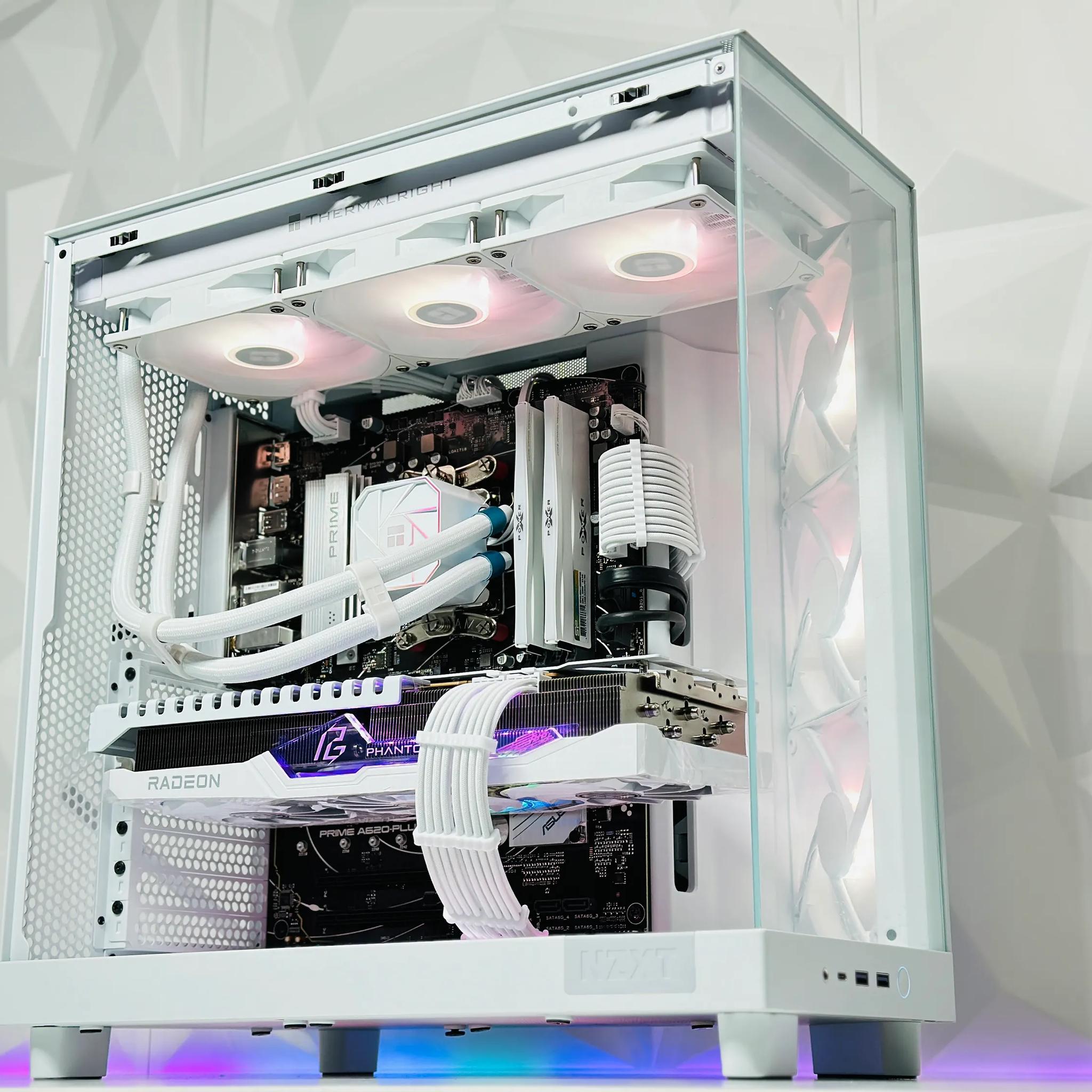 🛸👽🧊🥶Glacius|| Extreme Gaming PC🧊AMD RX 7900 XT 20GB🧊Ryzen 7 7700X🧊32GB DDR5🧊1TB NVME SSD