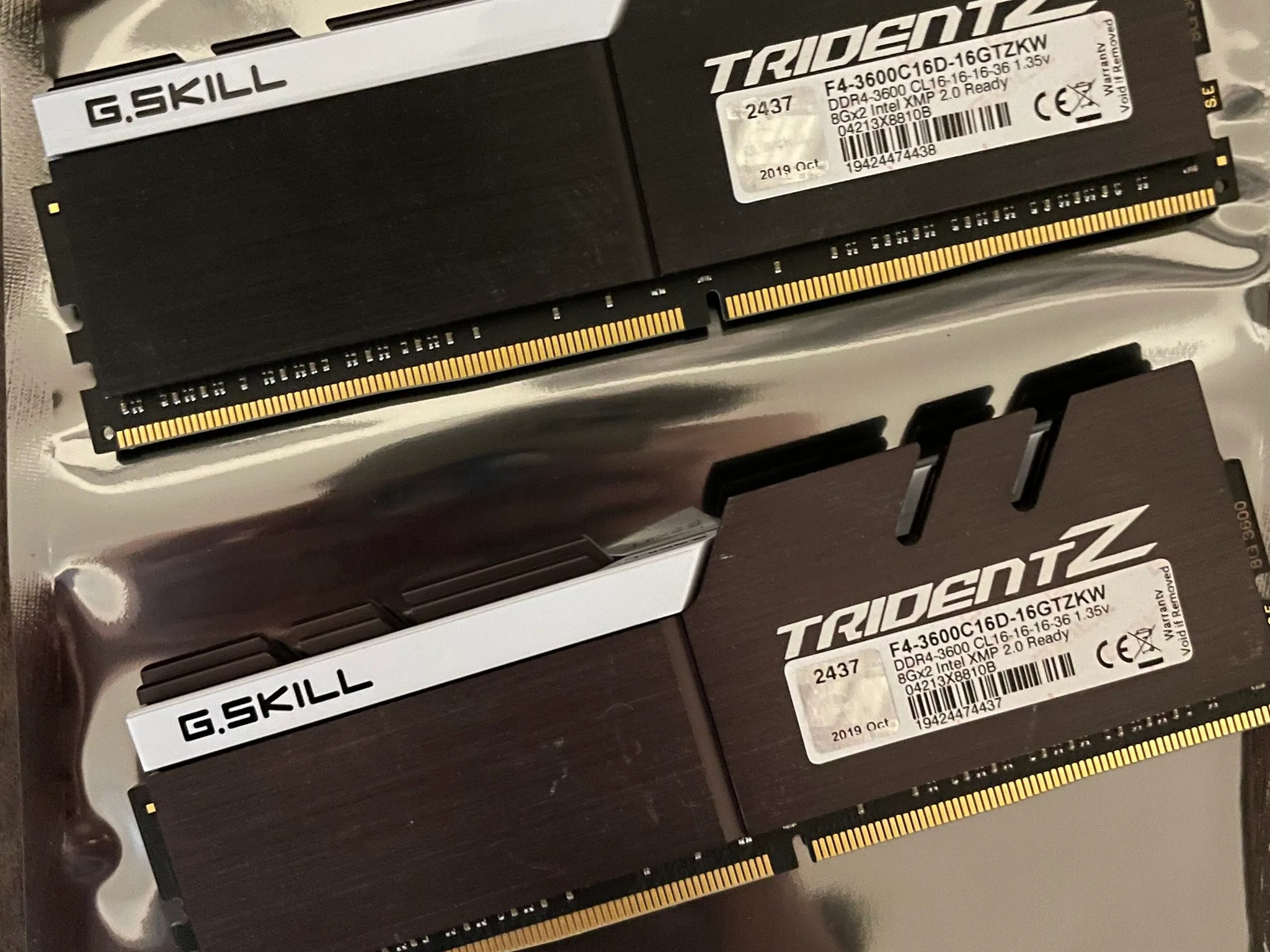 DDR4 16Gb 3600Mhz G.Skill Trident Z