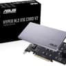 ASUS Hyper M.2 X16 PCIe 3.0 X4 Expansion V2 Supports 4 NVMe M.2 Intel VROC AMD Ryzen Threadripper