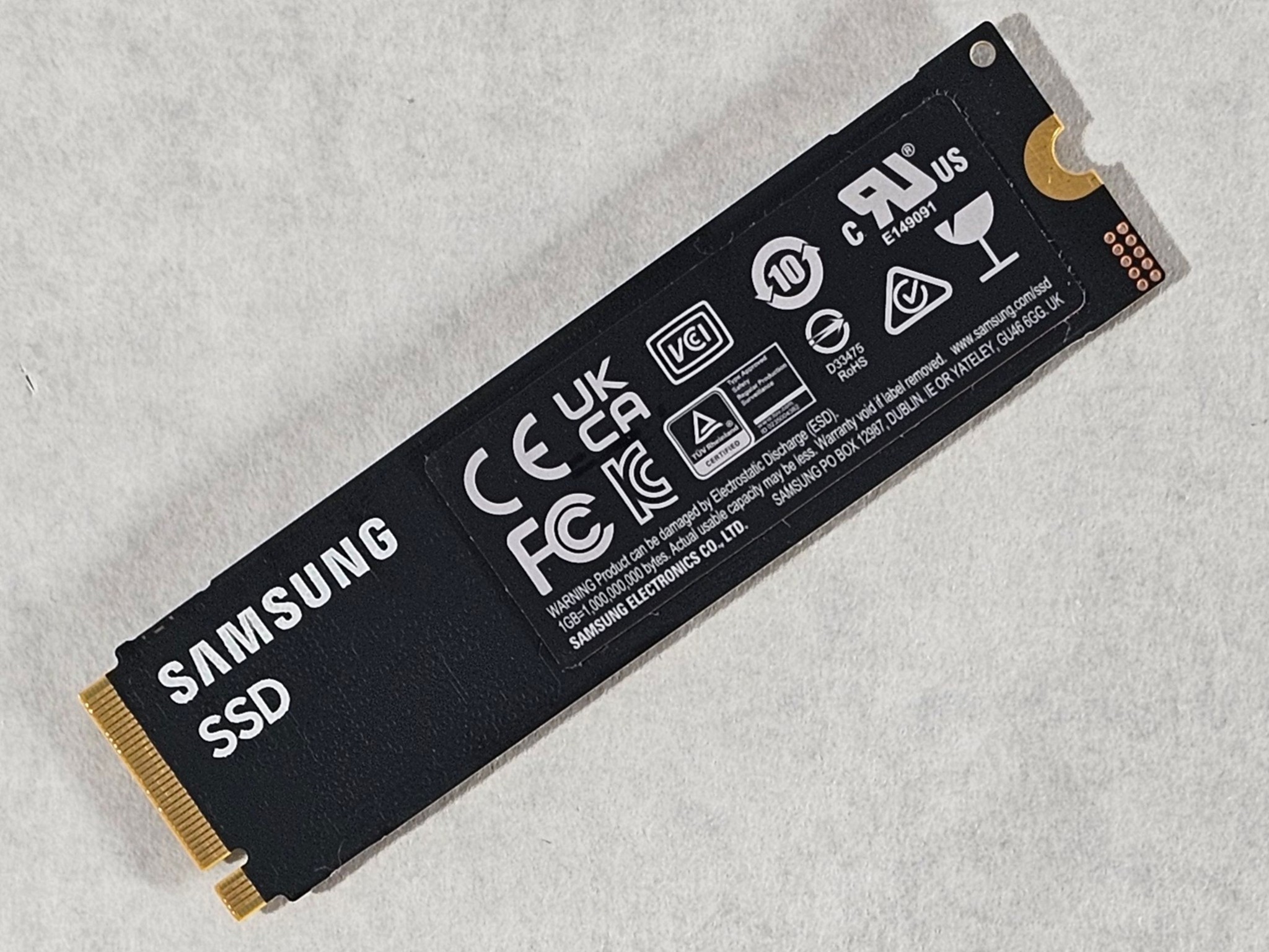 2TB NVMe M.2 SSD Samsung 9100 PRO Gen5
