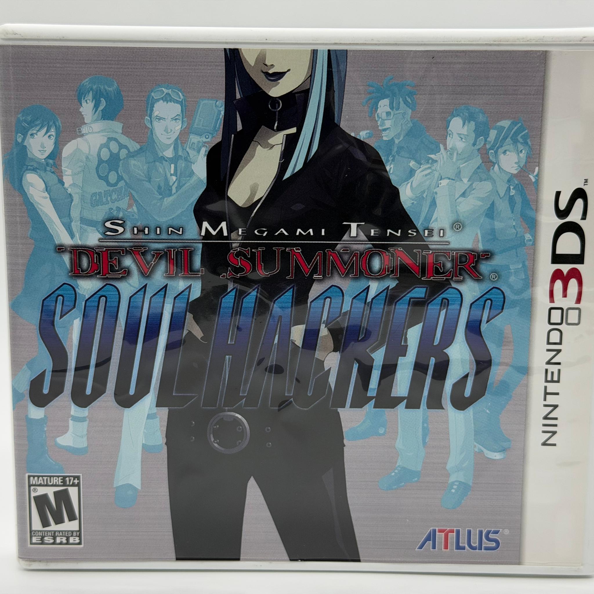 Shin Megami Tensei DeShin Megami Tensei Devil Summoner Soul Hackers Nintendo 3DS