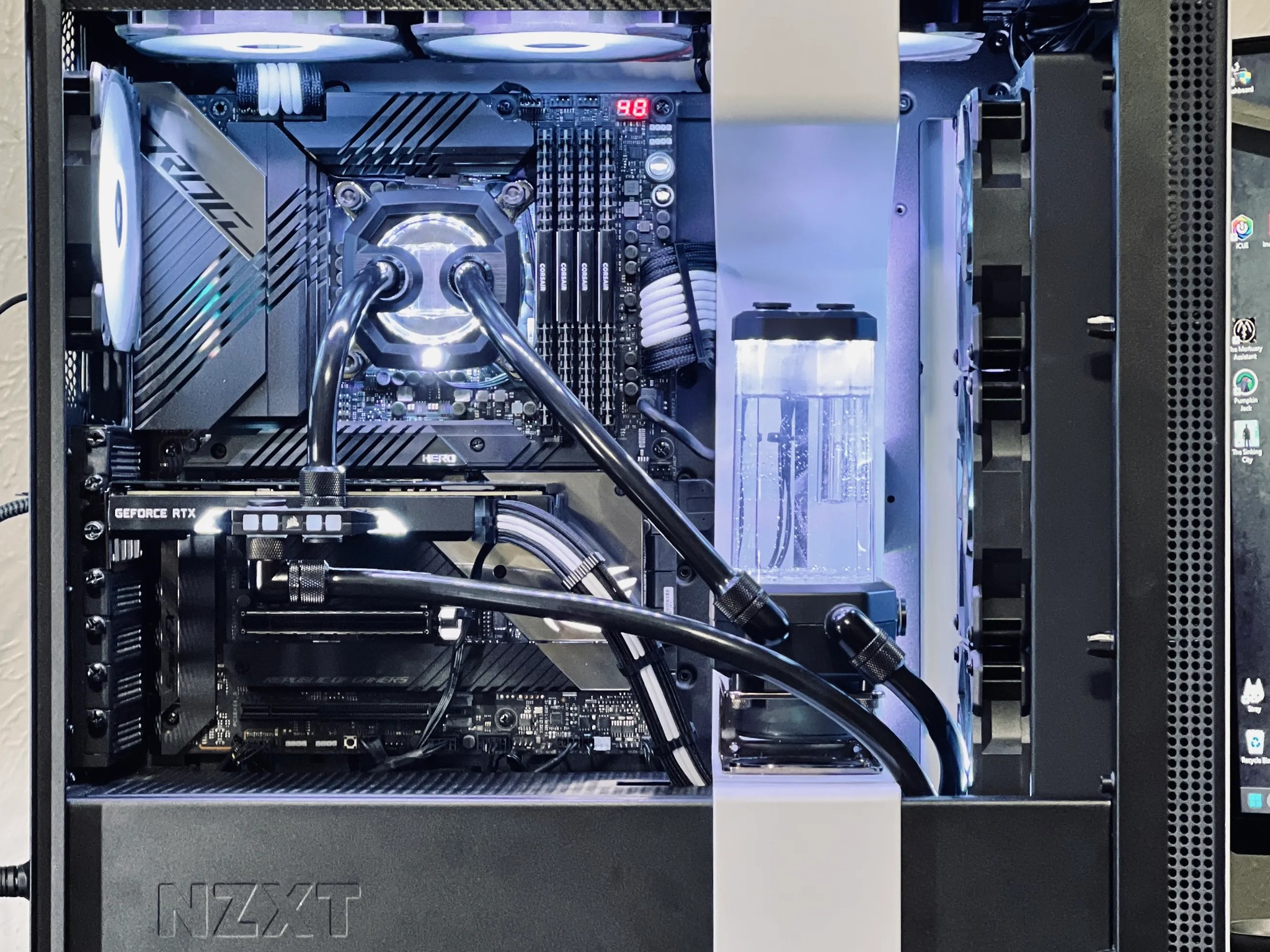 Custom Liquid Cooled Gaming PC - i7 11700K | RTX 3080 | 32GB DDR4 3600 | Gen 4 NVMe