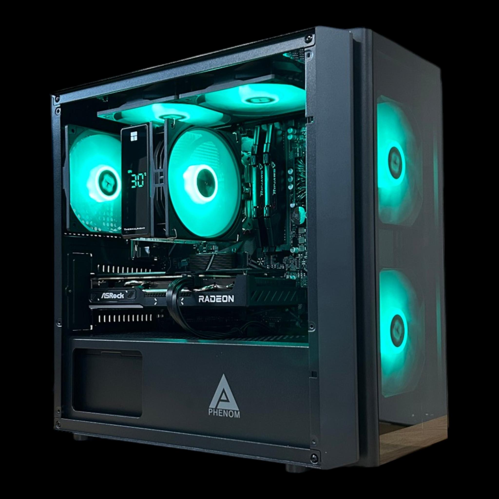 RX 9060XT 16GB | Ryzen 5 5600X | 16GB DDR4 | 1TB NVMe | Digital Display | The Stalker RX