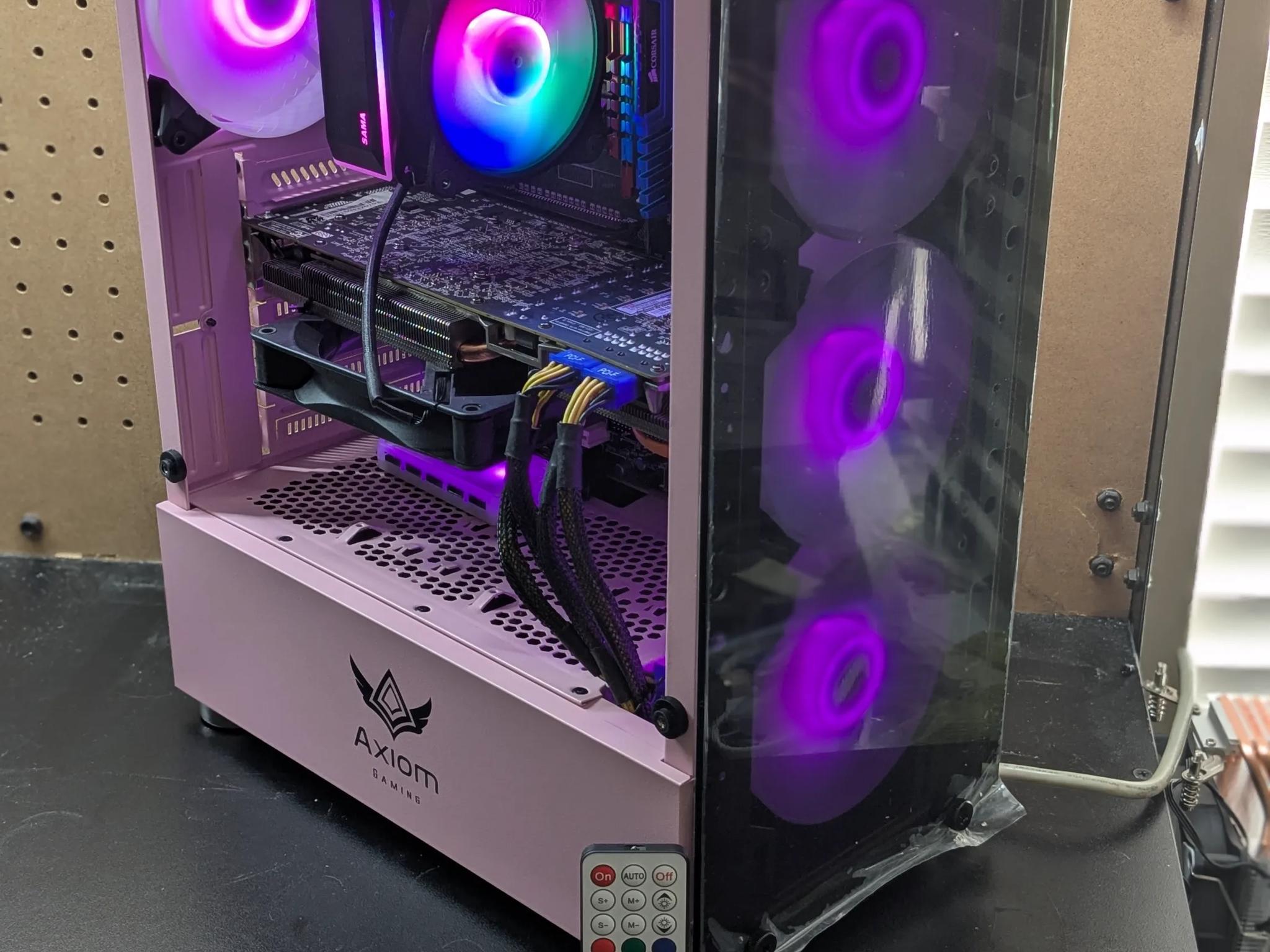 Obnoxiously Pink | 120 FPS Fortnite| Xeon (same as i7), 16GB RAM, 500GB SSD, R9 290 4GB, RGB, Wifi