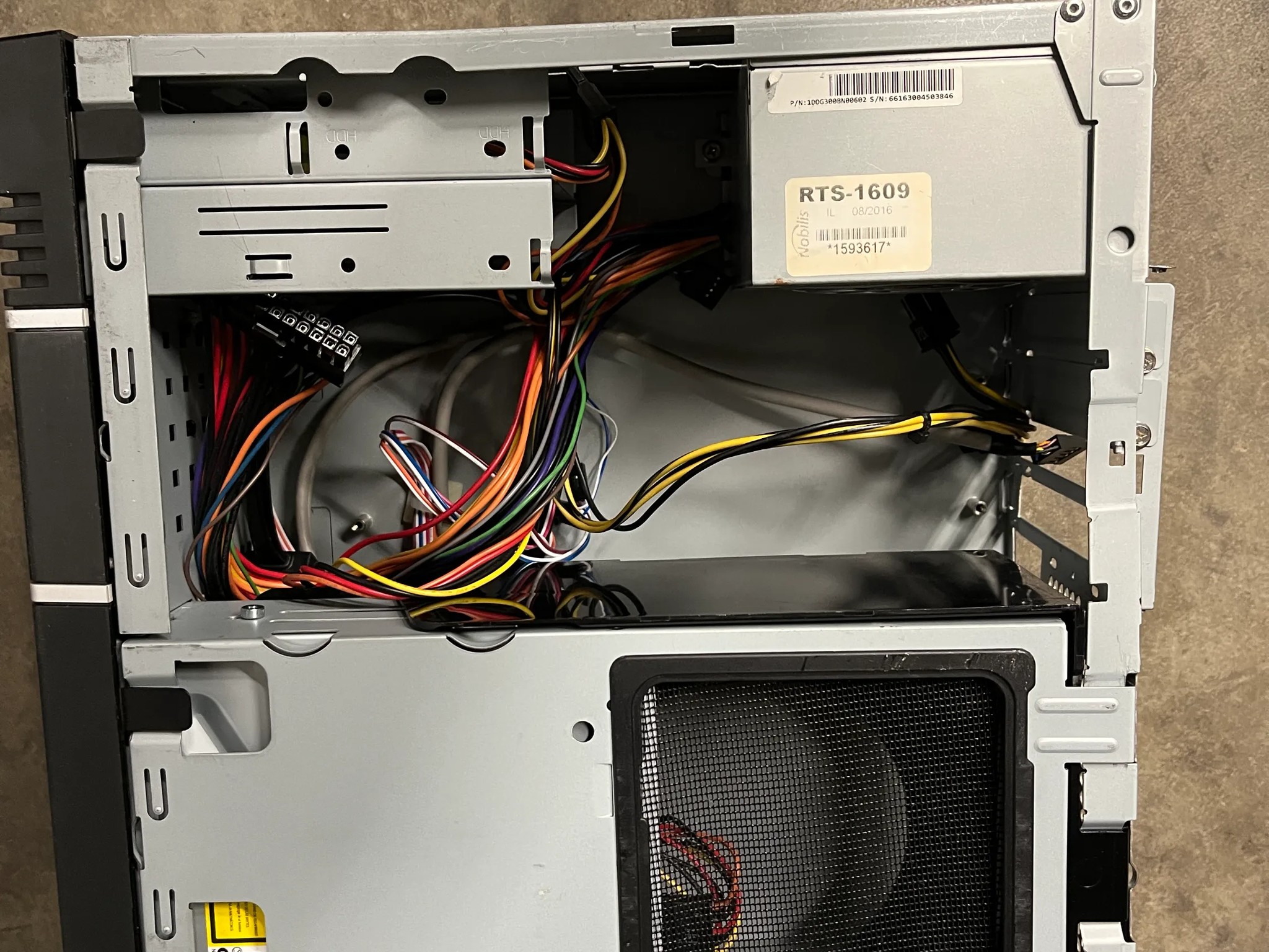 In-Win BK623 Micro ATX PC Case w/ 300w PSU & DVD/CD Rewritable Drive Pre Installed BK623.BH300TB3