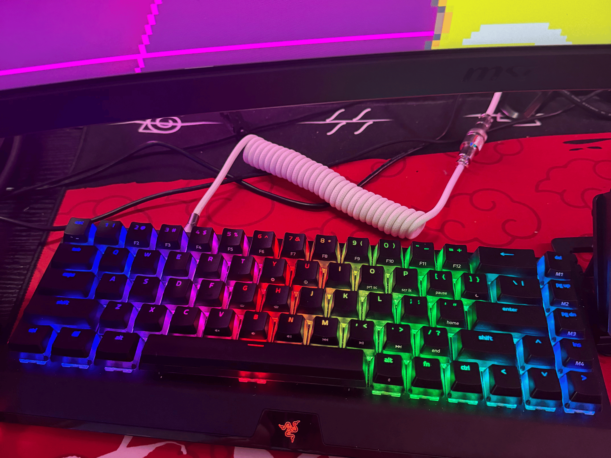 Razer BlackWidow V3 Mini HyperSpeed - Phantom Edition - Green Clicky Switch - US