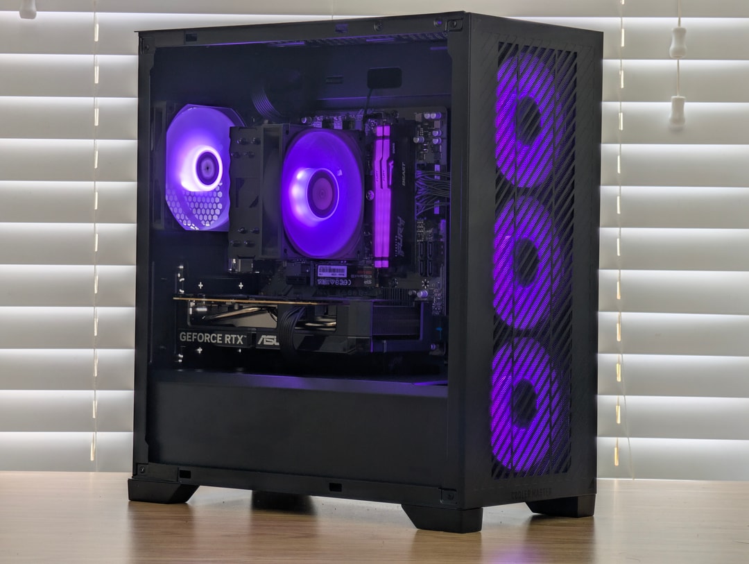 🖤💜Ryzen 5 7600x | RTX 5060 | 1TB SSD | Gaming PC💜🖤 | Jawa
