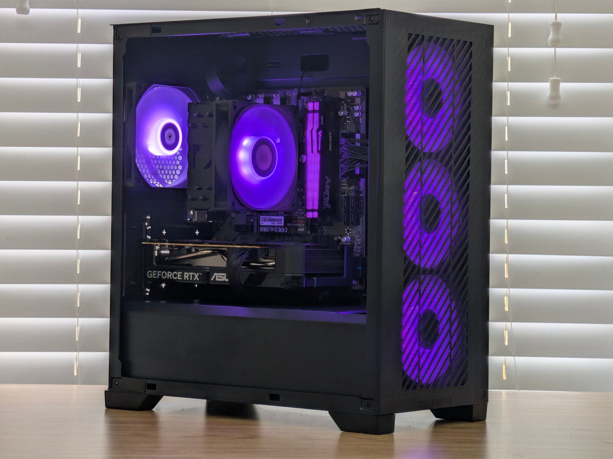 🖤💜Ryzen 5 7600x | RTX 5060 | 1TB SSD | Gaming PC💜🖤