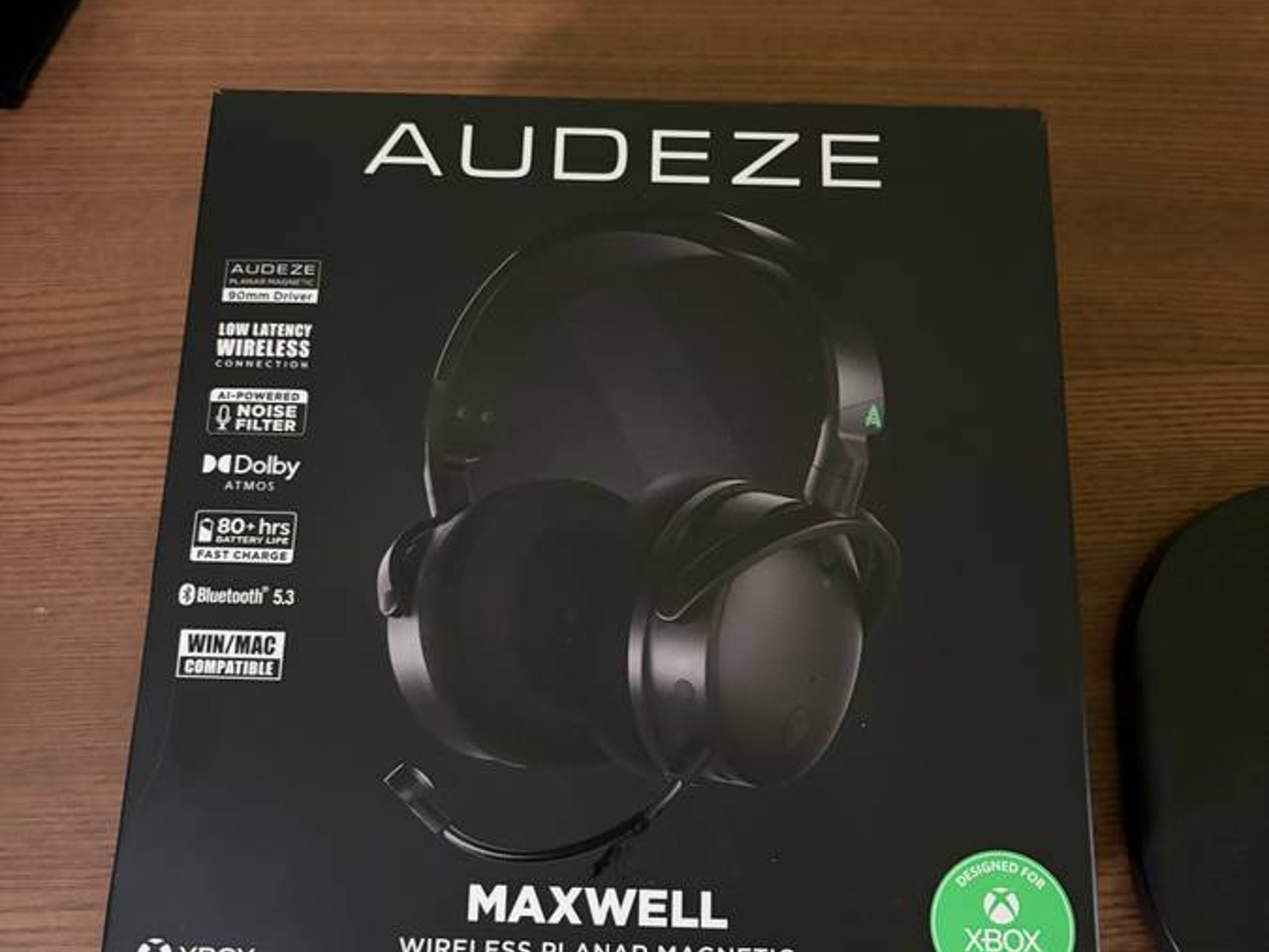 Audeze Maxwell Wireless Gaming Headset for Xbox, PS, Mac, & PC