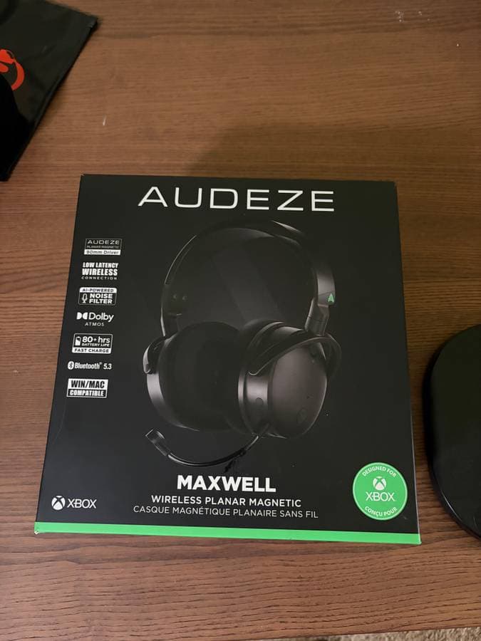 Audeze Maxwell Wireless Gaming Headset for Xbox, PS, Mac, & PC