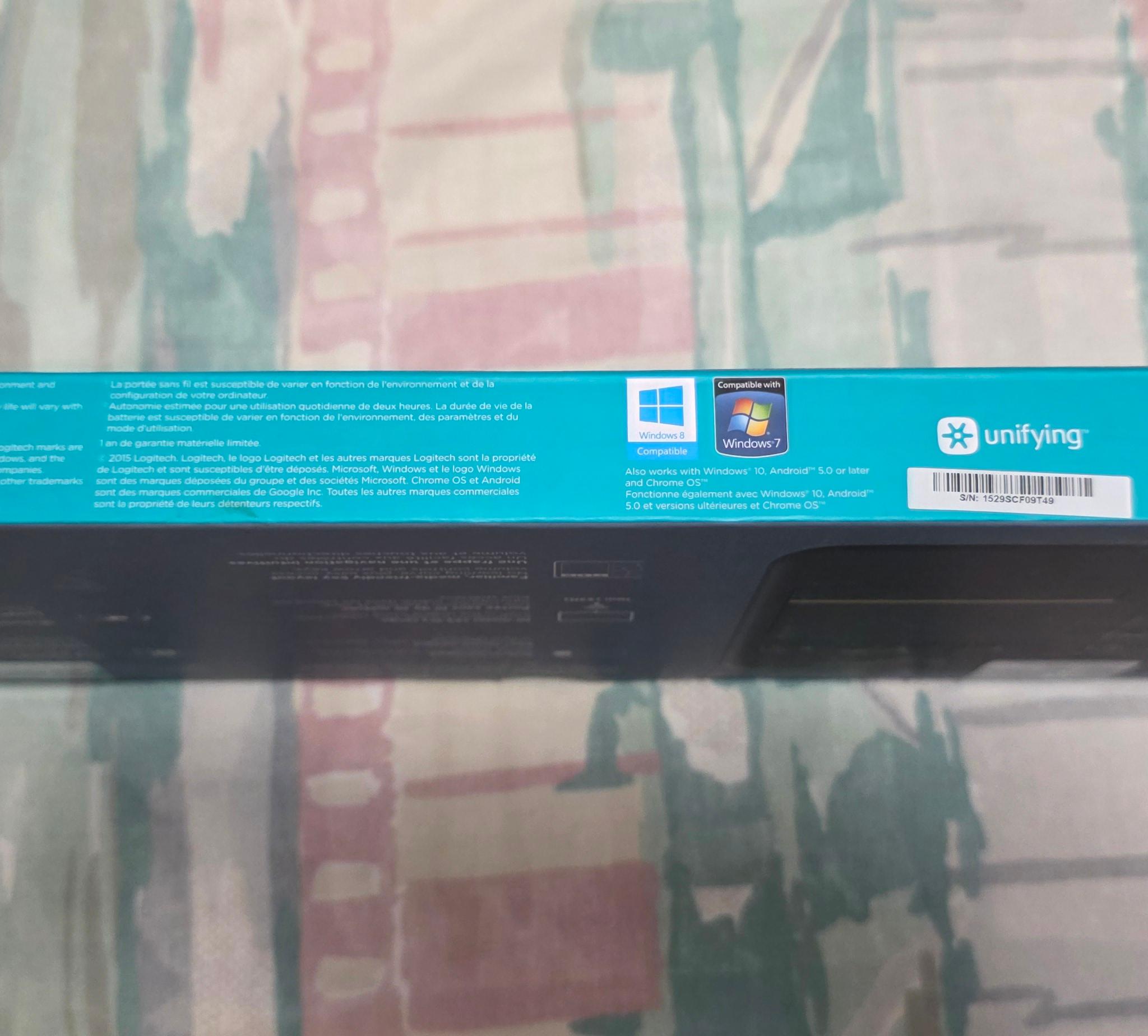 Logitech K400 Plus Wireless Touch TV Keyboard with Easy Media Control
