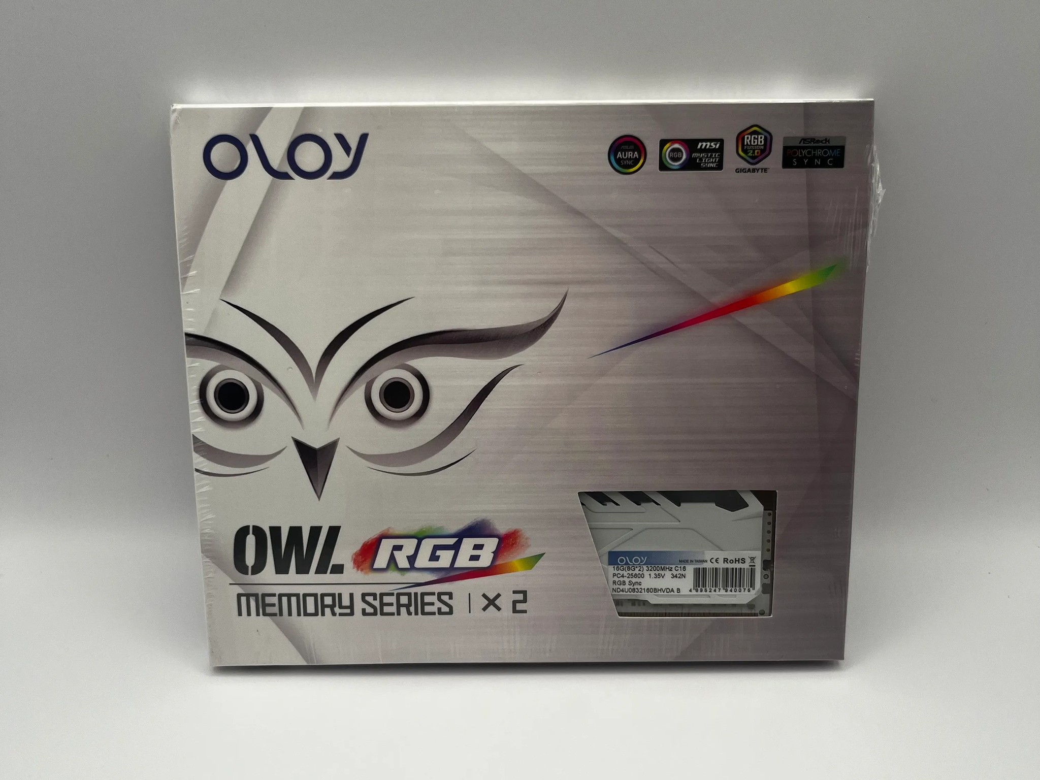 OLOy OWL RGB 16 GB (2 x 8 GB) DDR4-3200 CL16 Memory