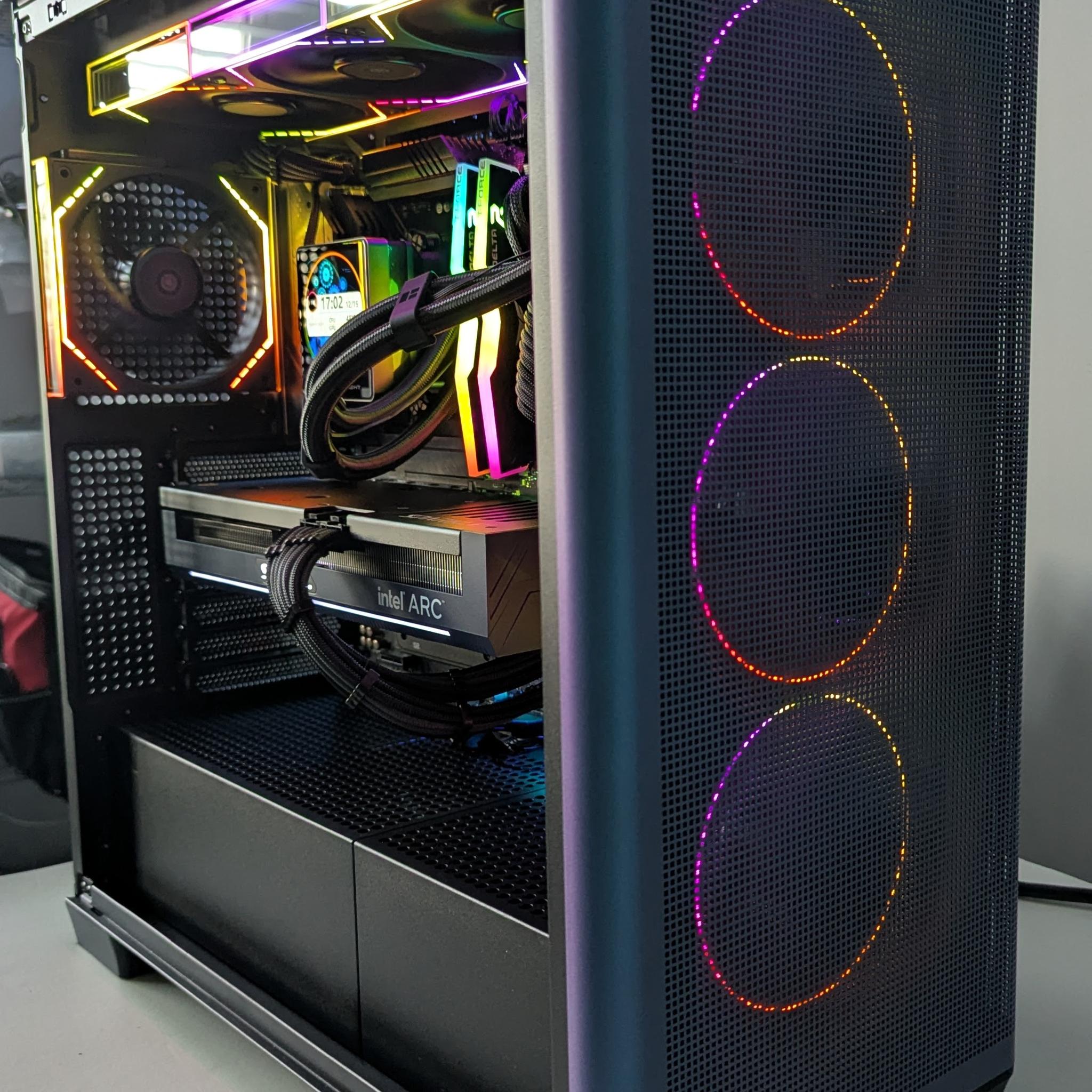 Ryzen 7 5800XT | 32GB RAM | 2TB (2x1TB) NVMe SSD| ARC A770 16GB GPU | Borderlands Ready Gaming PC