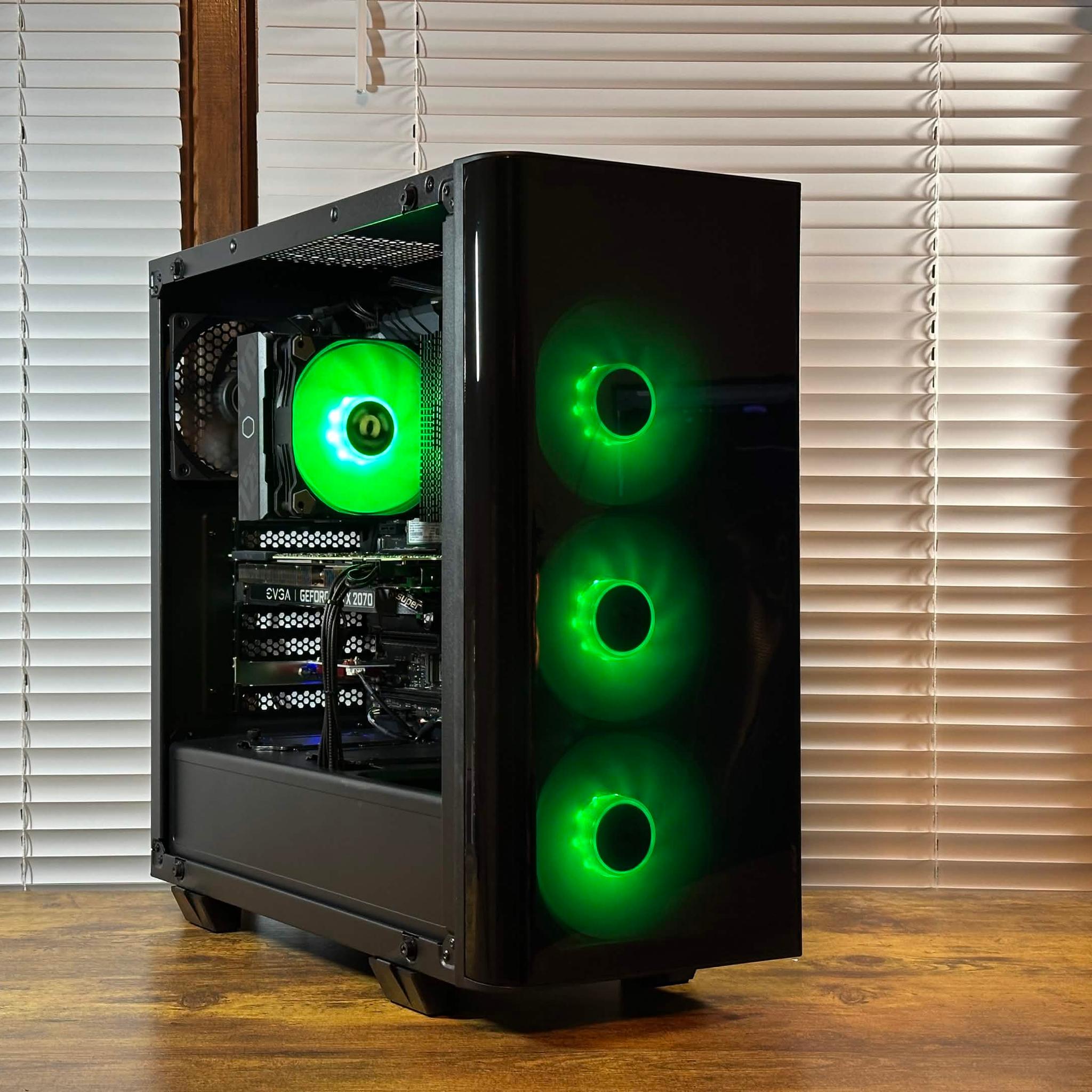 RTX 2070S 8GB | Ryzen 7 2700 | 16GB DDR4 | 512GB NVME | Win11 | WIFI | 1080P/1440P Gaming PC