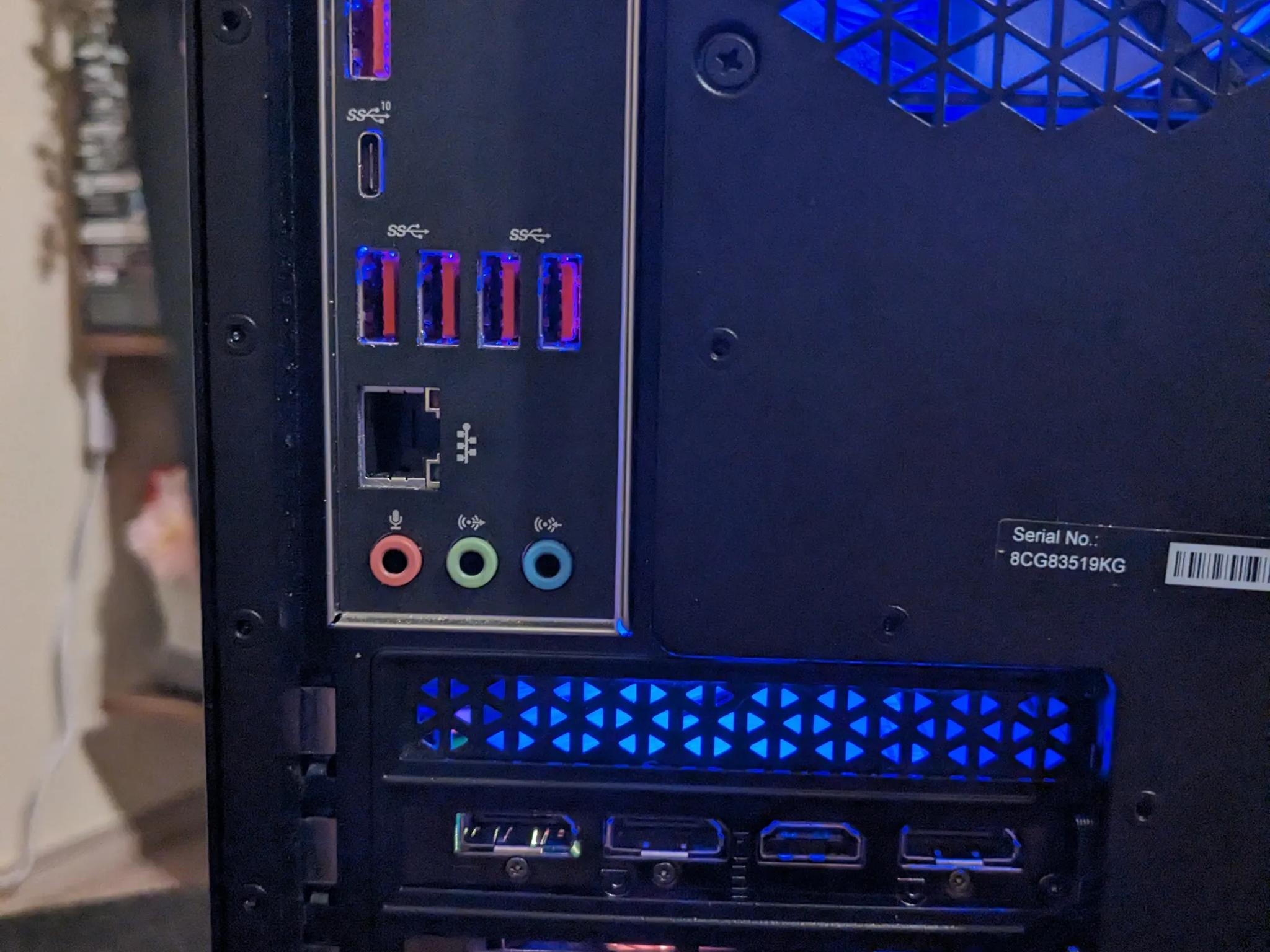 FREE SHIP || 1660 SUPER 6GB, i5 8500 6 Core, 16GB RAM, 480GB SSD, WiFi, Win11, RGB, HP Omen 25L