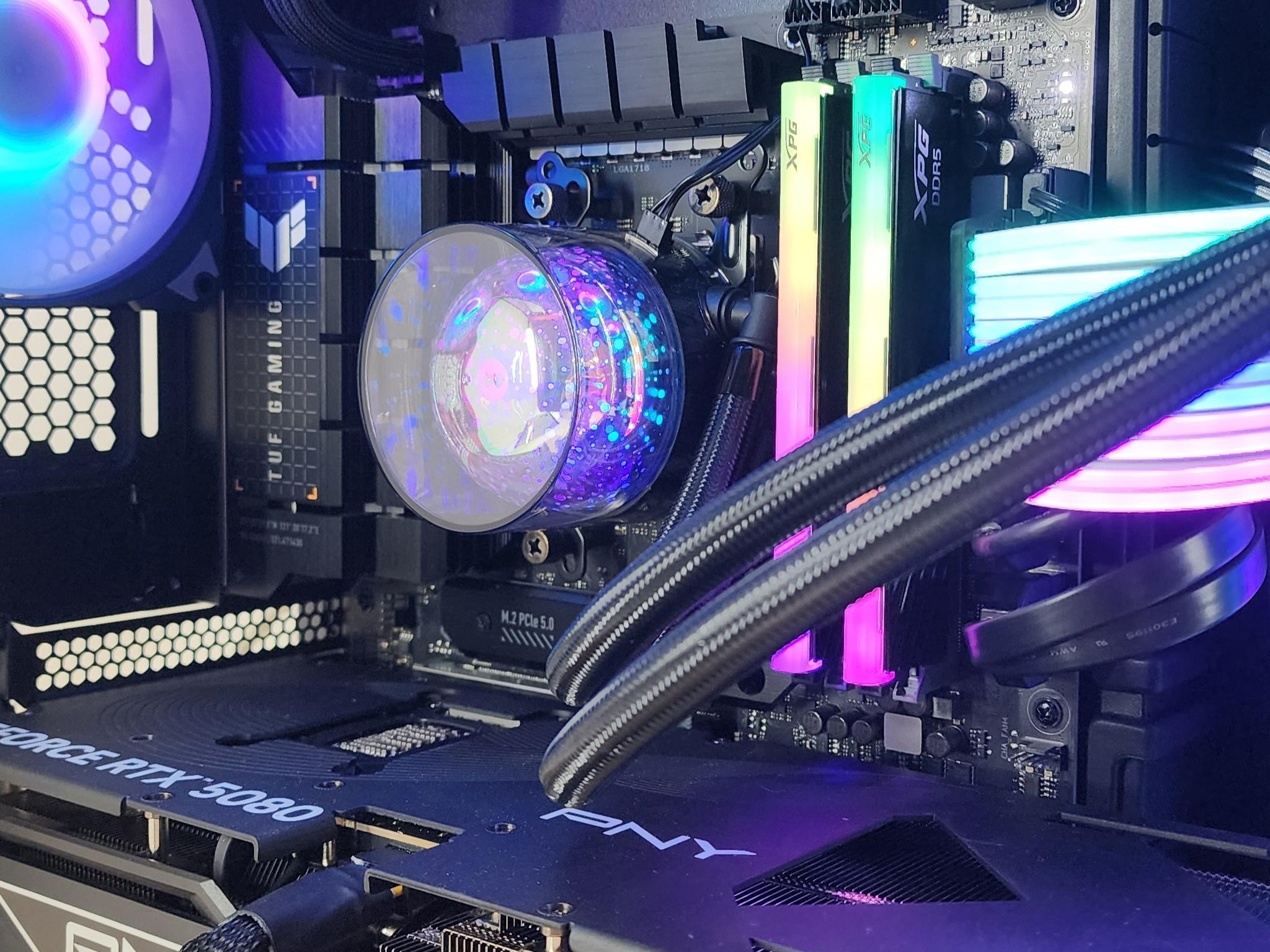 Gaming PC Ryzen 9 9950X3D 32GB RAM 2TB SSD RTX 5080 16GB Windows 11 Computer
