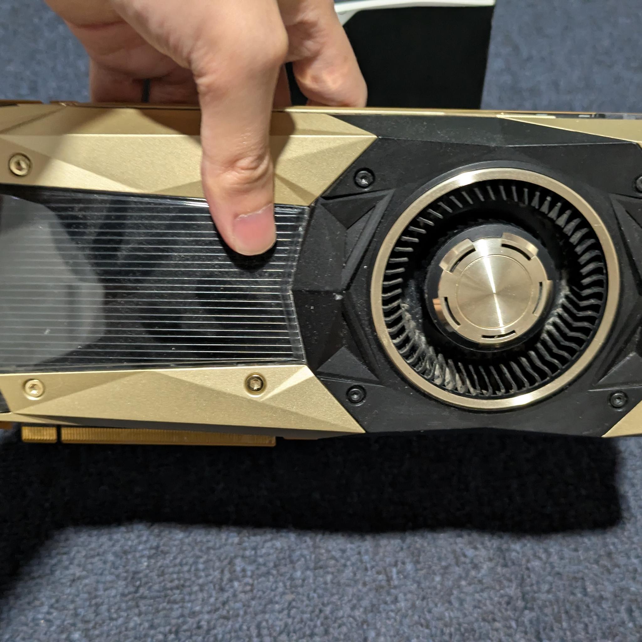 NVIDIA Titan V + Water Cooling Backplate
