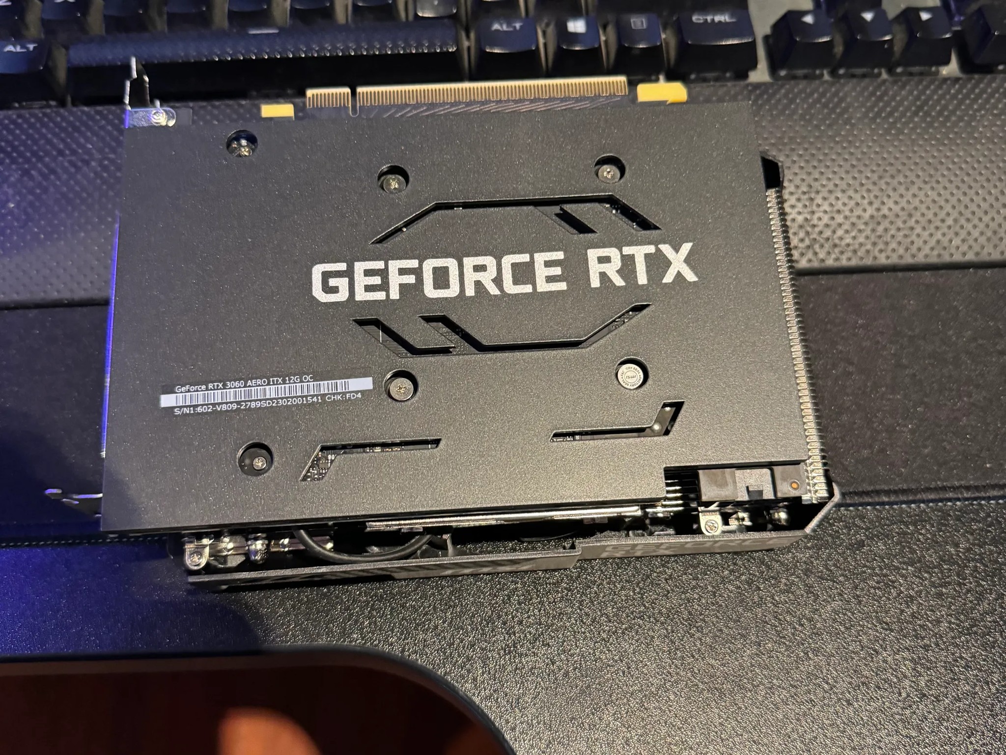 MSI Gaming GeForce RTX 3060 AERO ITX 12G OC