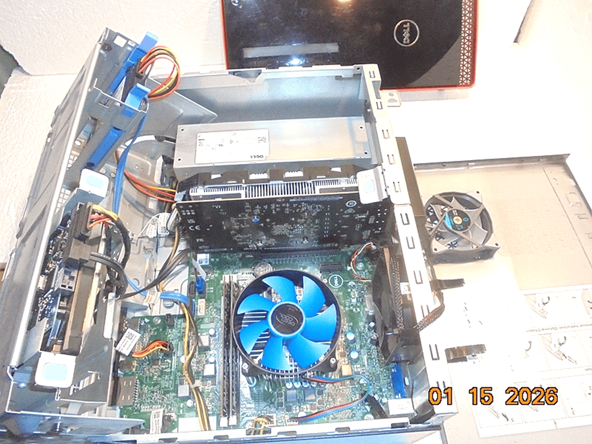 Dell Inspiron 3650 Modified/Intel I7-6700/16 GB RAM/MSI GTX 1050Ti OC 4GB GPU/WiFi/Win 11