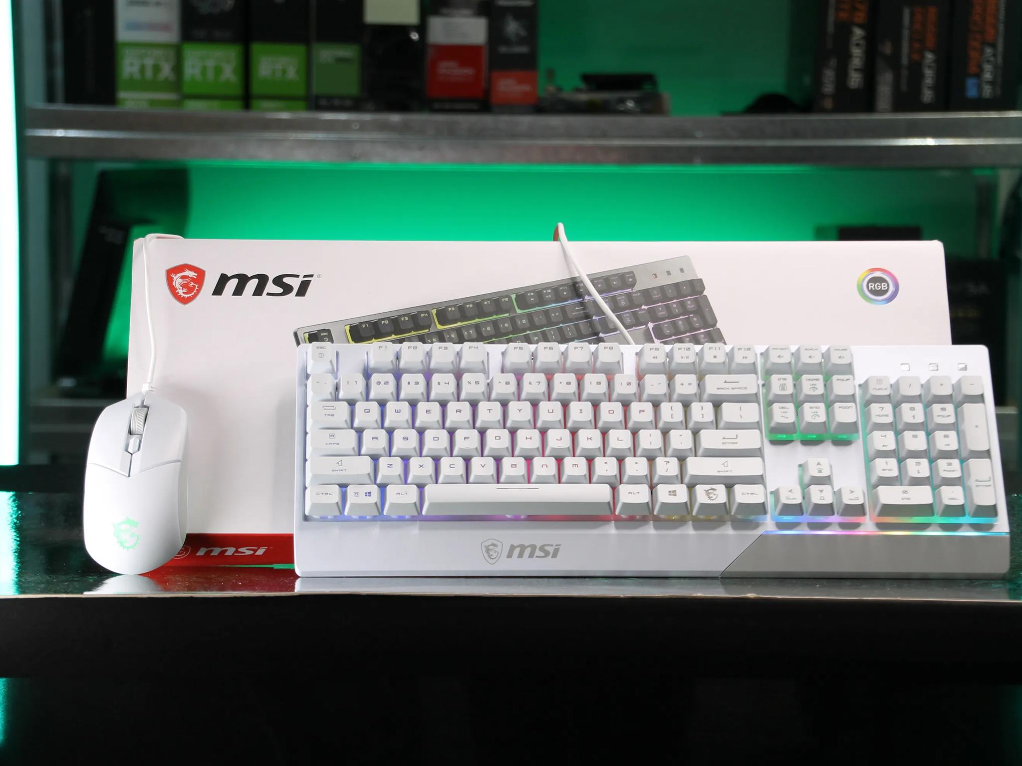 Beginner Peripheral Bundle // MSI Vigor GK30 Keyboard & MSI Clutch GM11 Mouse Combo