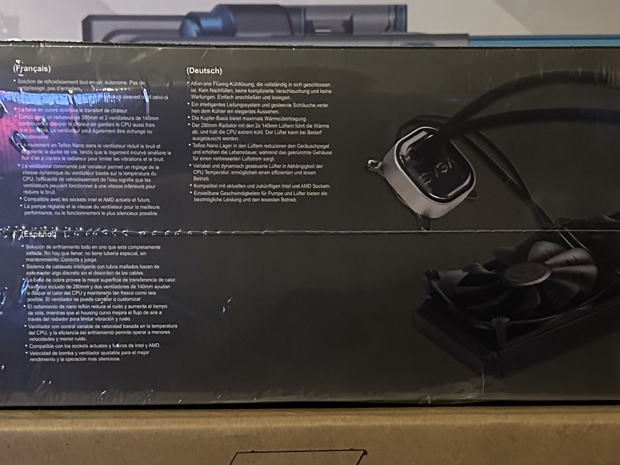EVGA 240x140mm aio