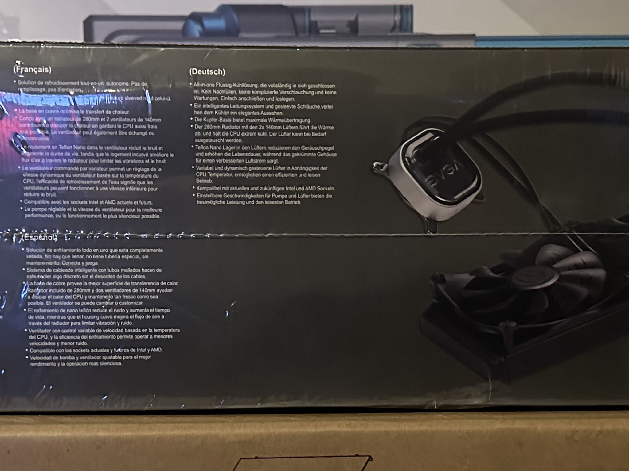 EVGA 240x140mm aio