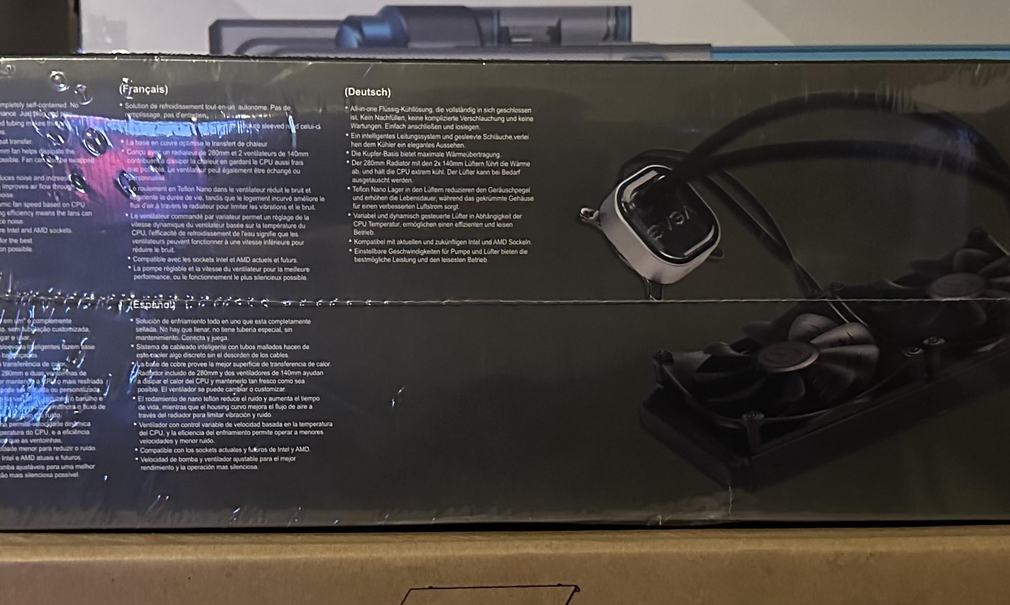 EVGA 240x140mm aio