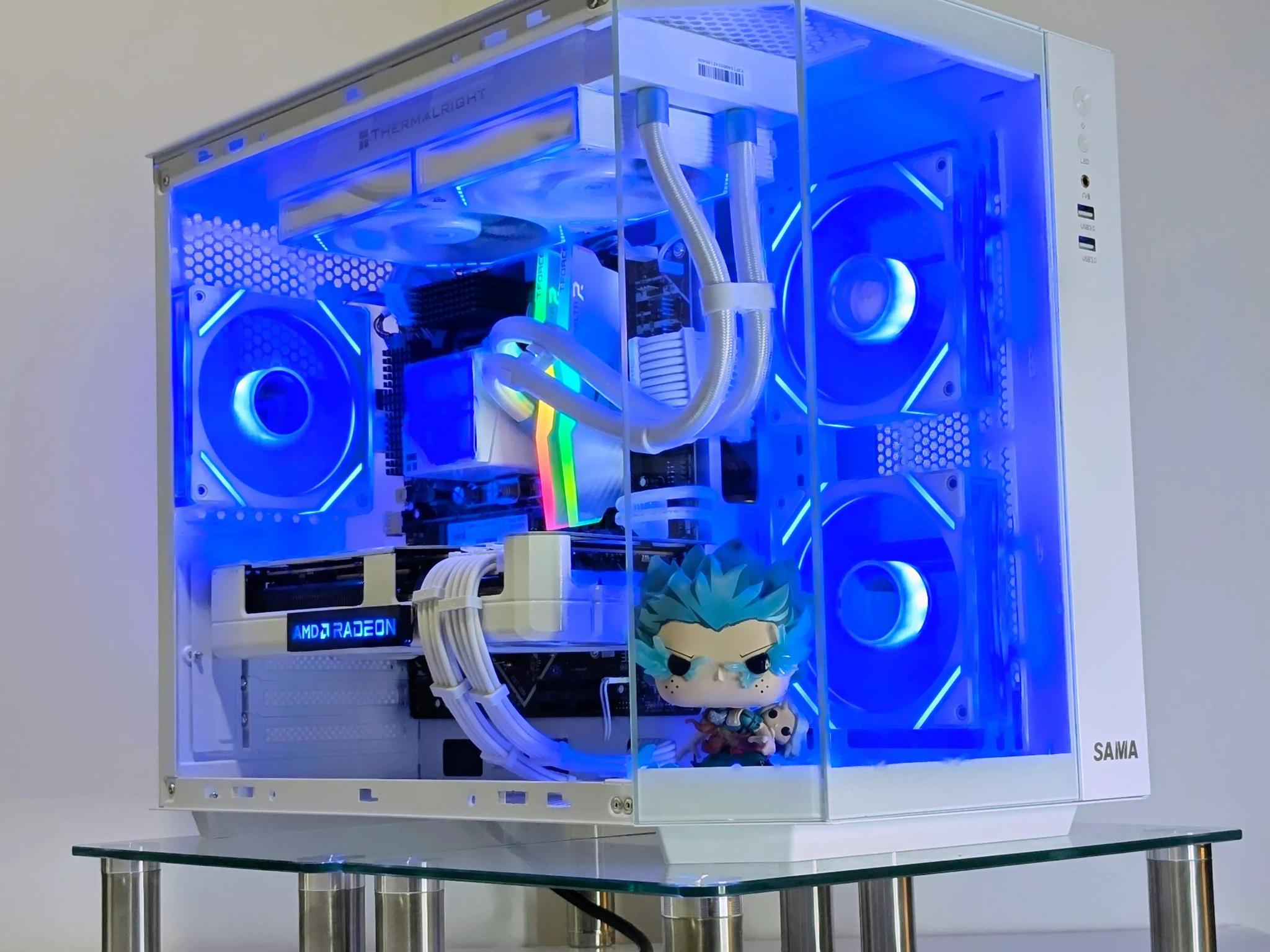 🧊⚡️Infinite Deku 2.0🤍RX 7900GRE🤍I5-12600K🤍Z690(OC*)🤍32GB TFORCE RAM🤍1TB NVMe SSD🤍Windows 11 Pro