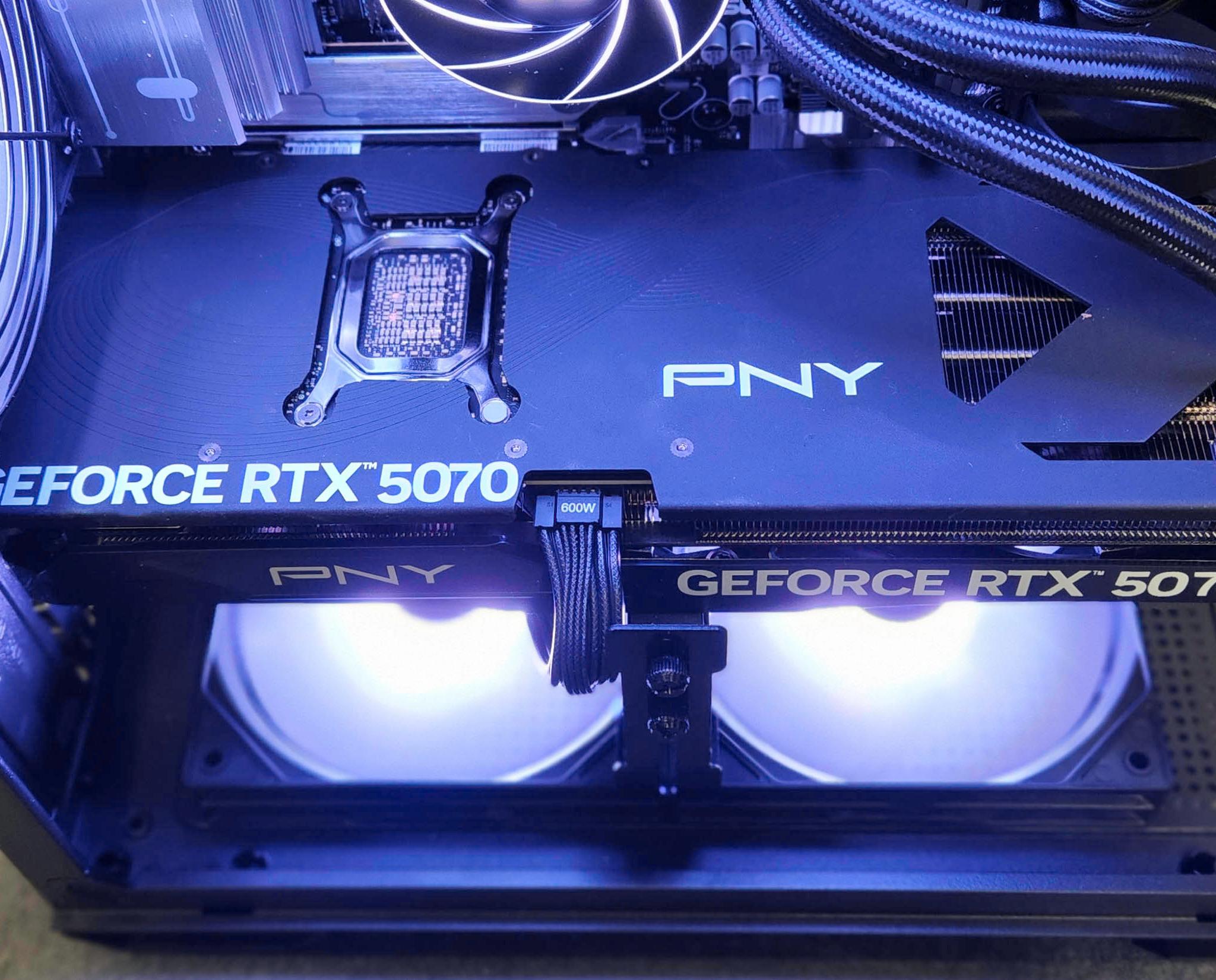 RTX 5070 | Custom 🎮 Gaming & 🎥 Streaming Liquid Cooled PC | Ryzen 7 7800X3D | 2TB SSD | 32GB DDR5
