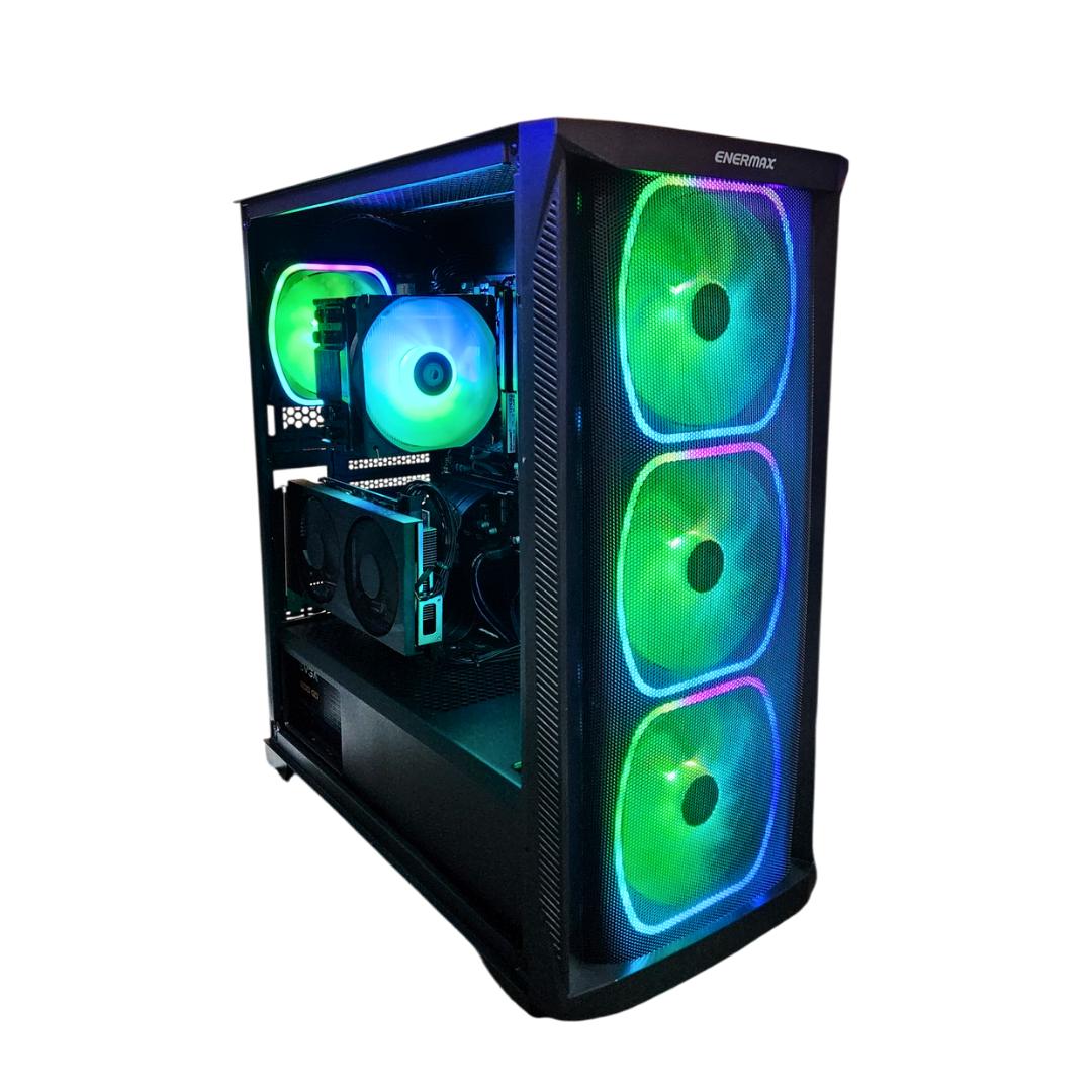 🌲Serenity🌳: RTX 2070 | Ryzen 5 3600X | 16GB DDR4 RAM | 1TB SSD | 5 RGB Fans | Black RGB Gaming PC