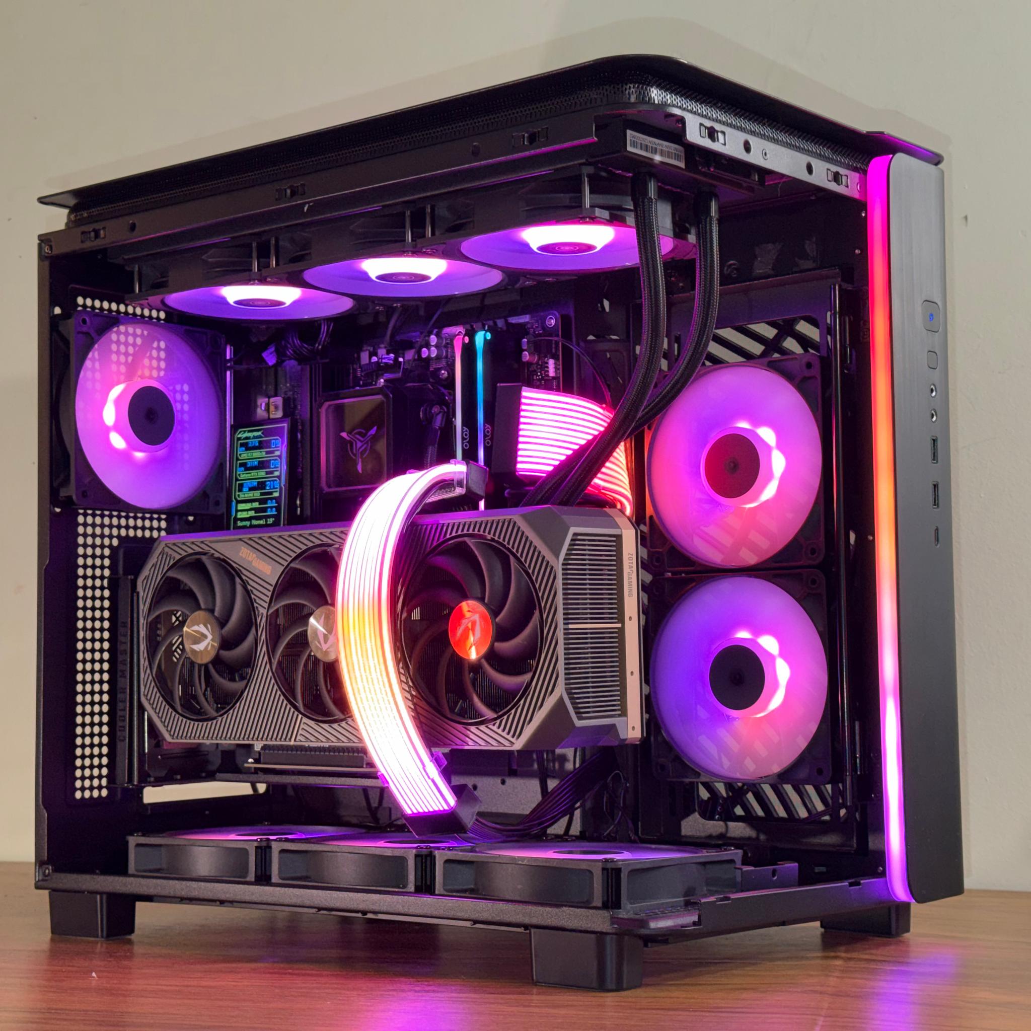 ⚡RTX 5080 | 9800x3d | 32gb DDR5 | 2tb NVMe SSD | Windows 11 | "Phantom Nebula 95"