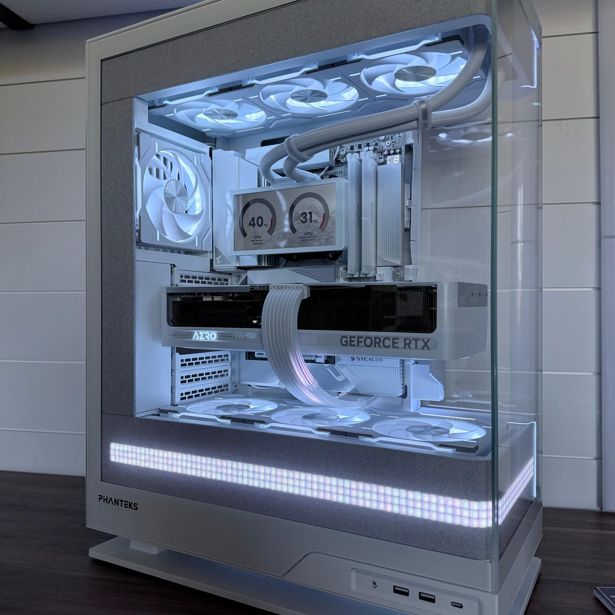 Newly Built Custom PC All Top End Parts *9850X3D* *5070TI**