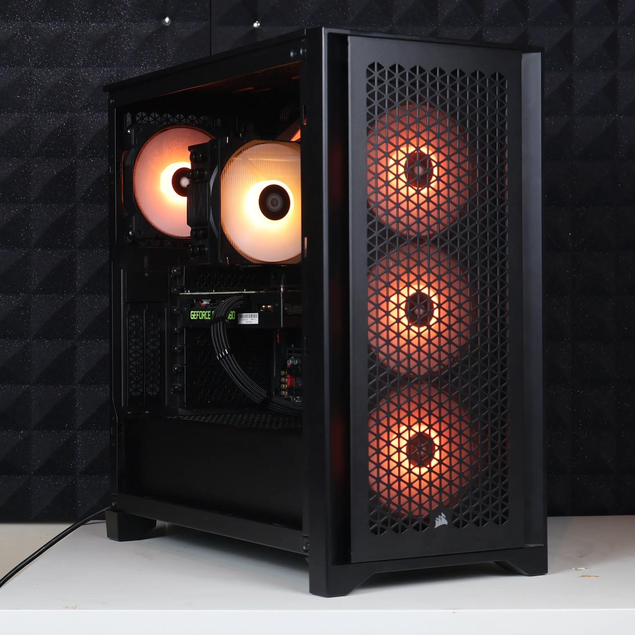 ⚫ Ryzen 5 3600X/RTX 3060 12GB Gaming/Streaming PC ⚫
