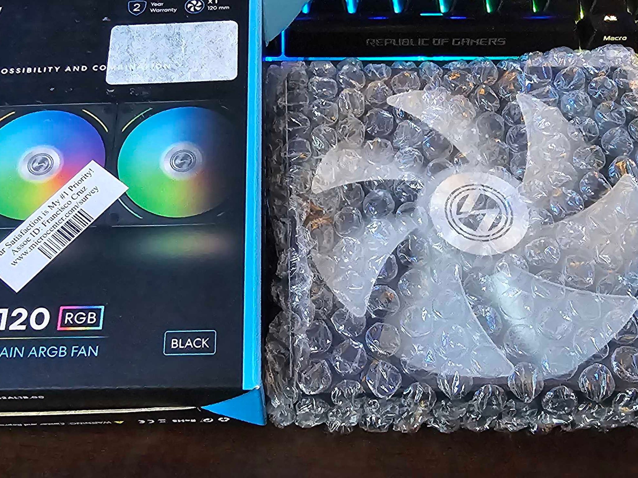 Lian-Li AL120 Unifan Black, single