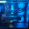 "Tron Battery" Custom Gaming PC Ryzen 5700x/RTX 3080 12GB