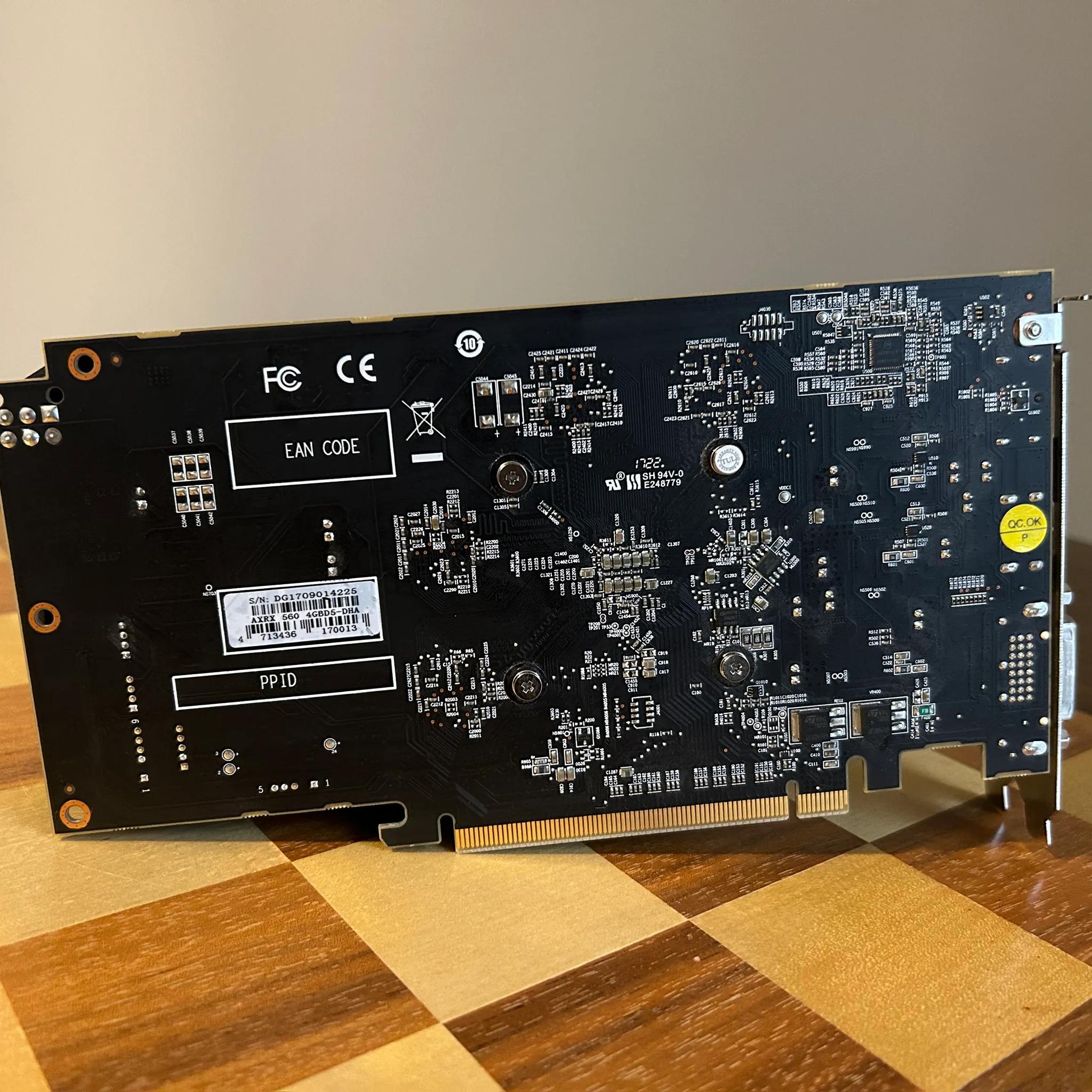 Powercolor Red Dragon RX560 Single Fan GPU