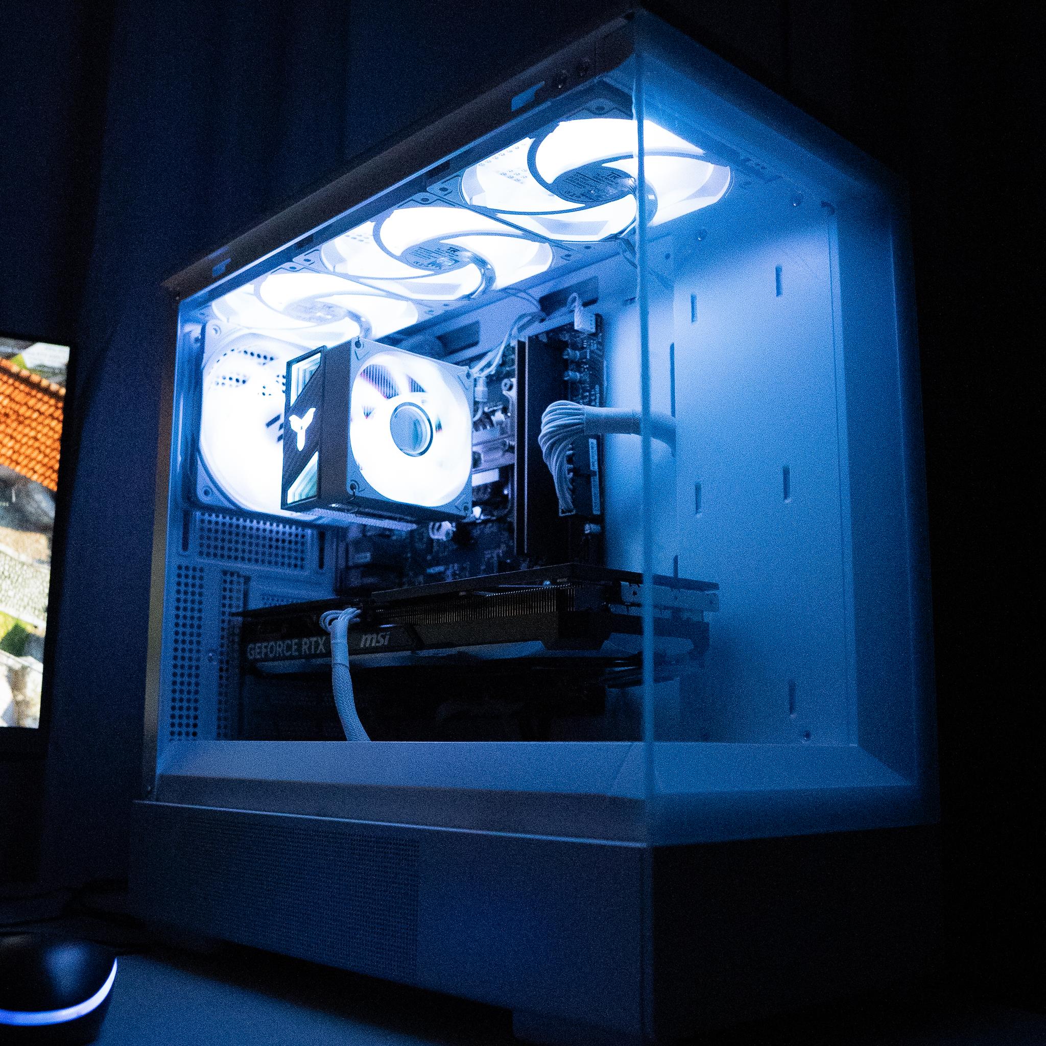 🌨🌨 | MSI RTX 4060Ti | RYZEN 5 7500F | 32GB DDR5 RAM | 1TB | Arctic Snow