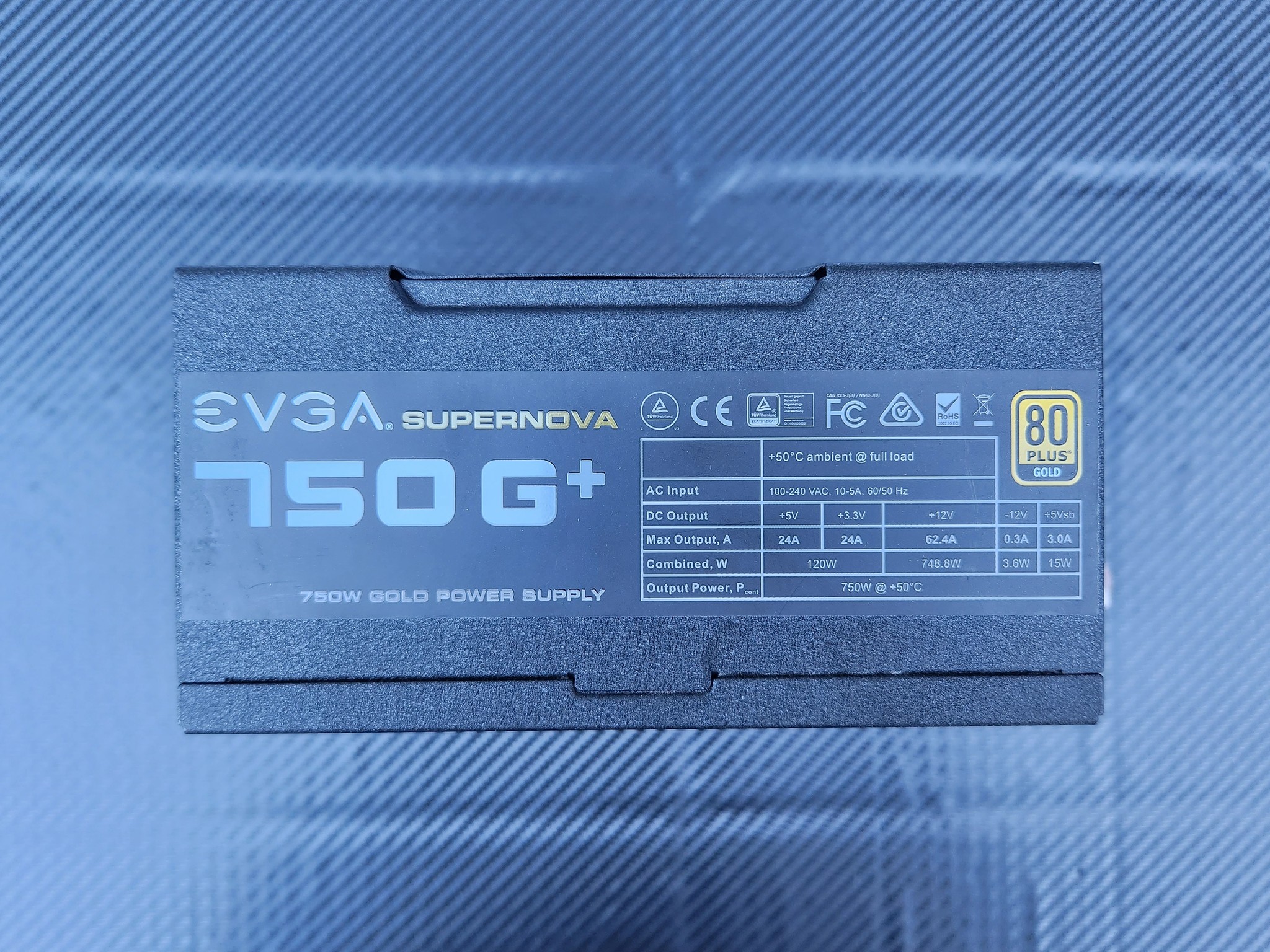 PSU ONLY - EVGA SuperNova 750 G+ - Used
