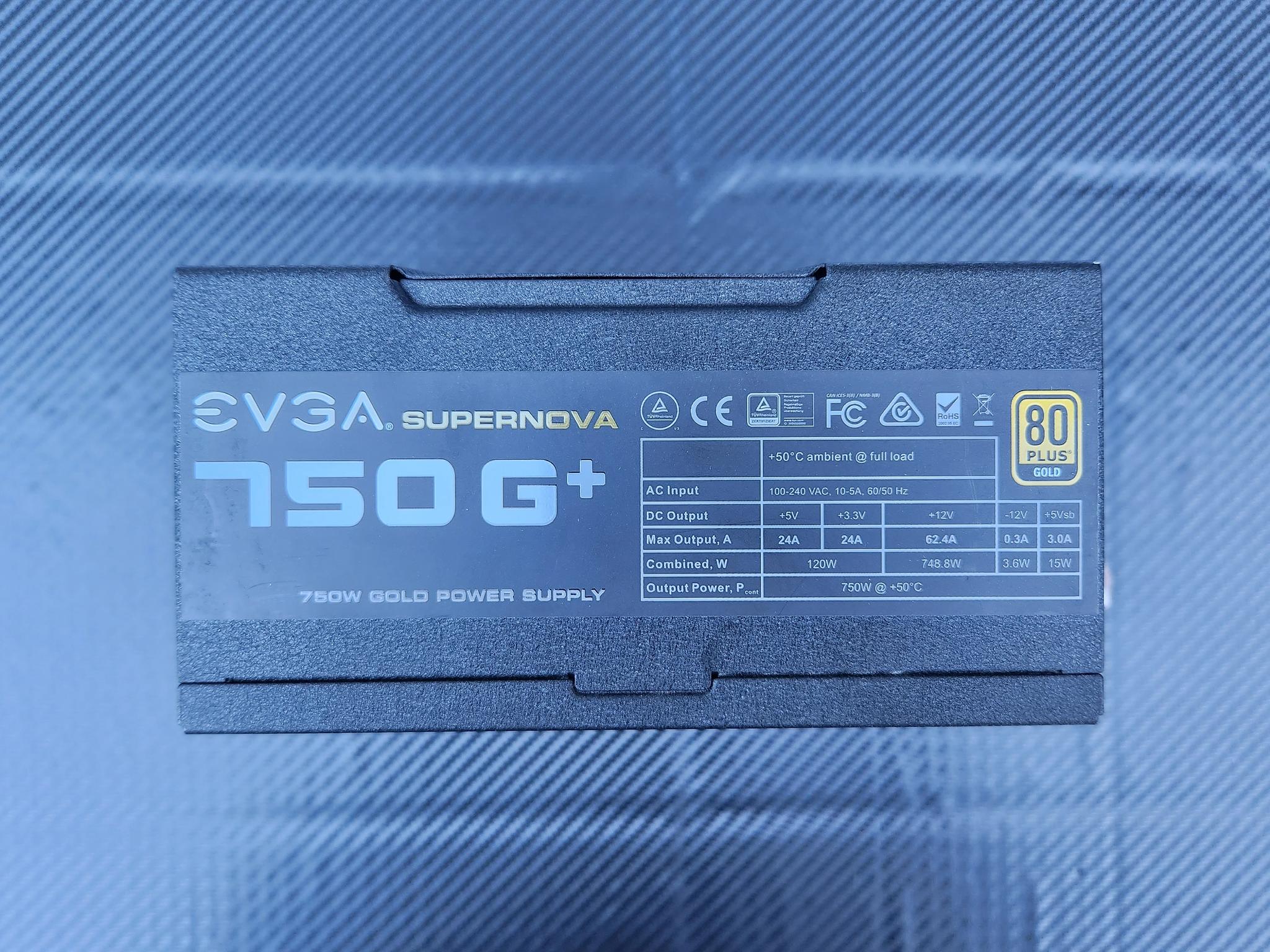PSU ONLY - EVGA SuperNova 750 G+ - Used