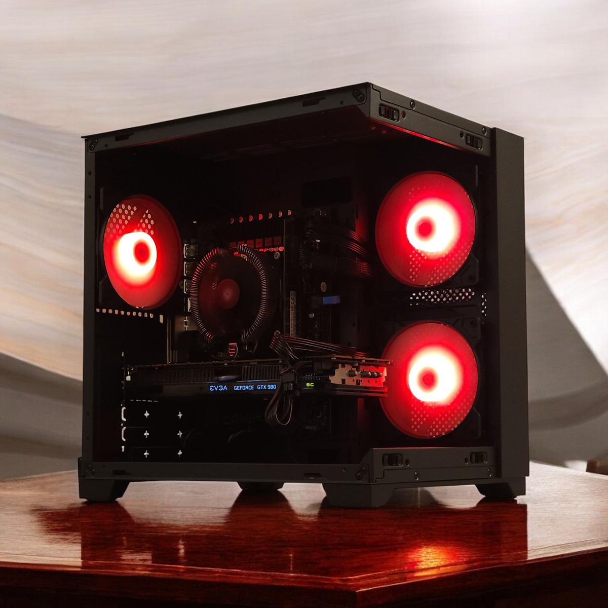 🏆 GTX 980, INTEL Xeon 10-CORE , 16GB RAM, 256GB M.2 SSD + 500GB HDD, WIFI | Great Value Gaming PC!