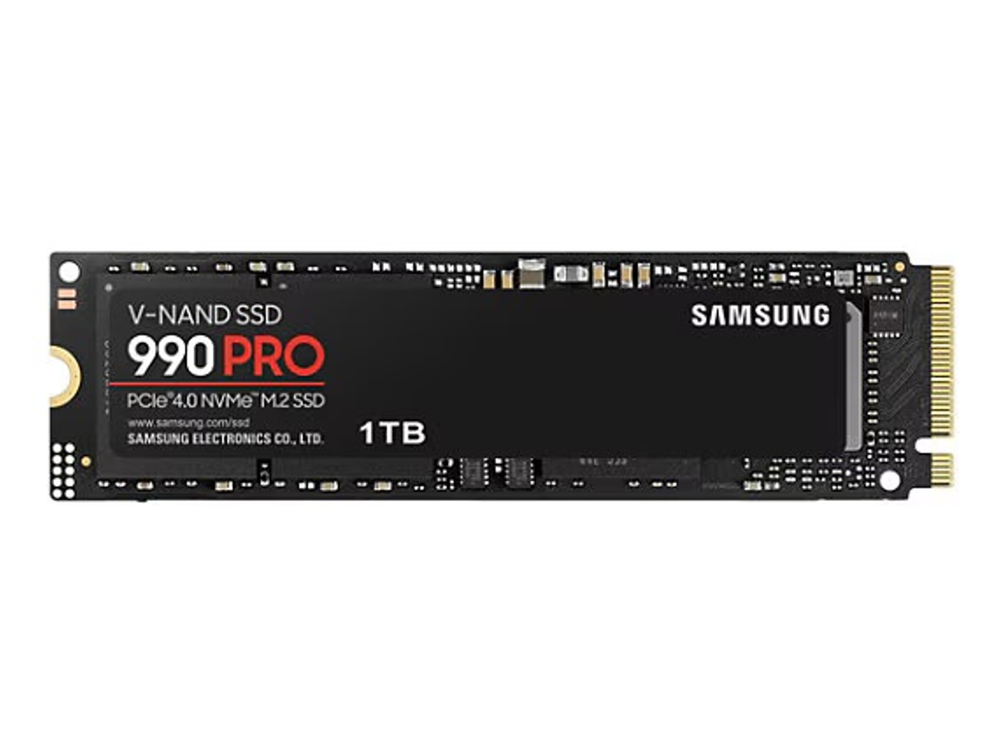 Samsung (MZ-V9P1T0BW) 990 Pro SSD M2 NVMe PCIe 4.0 1TB - Black