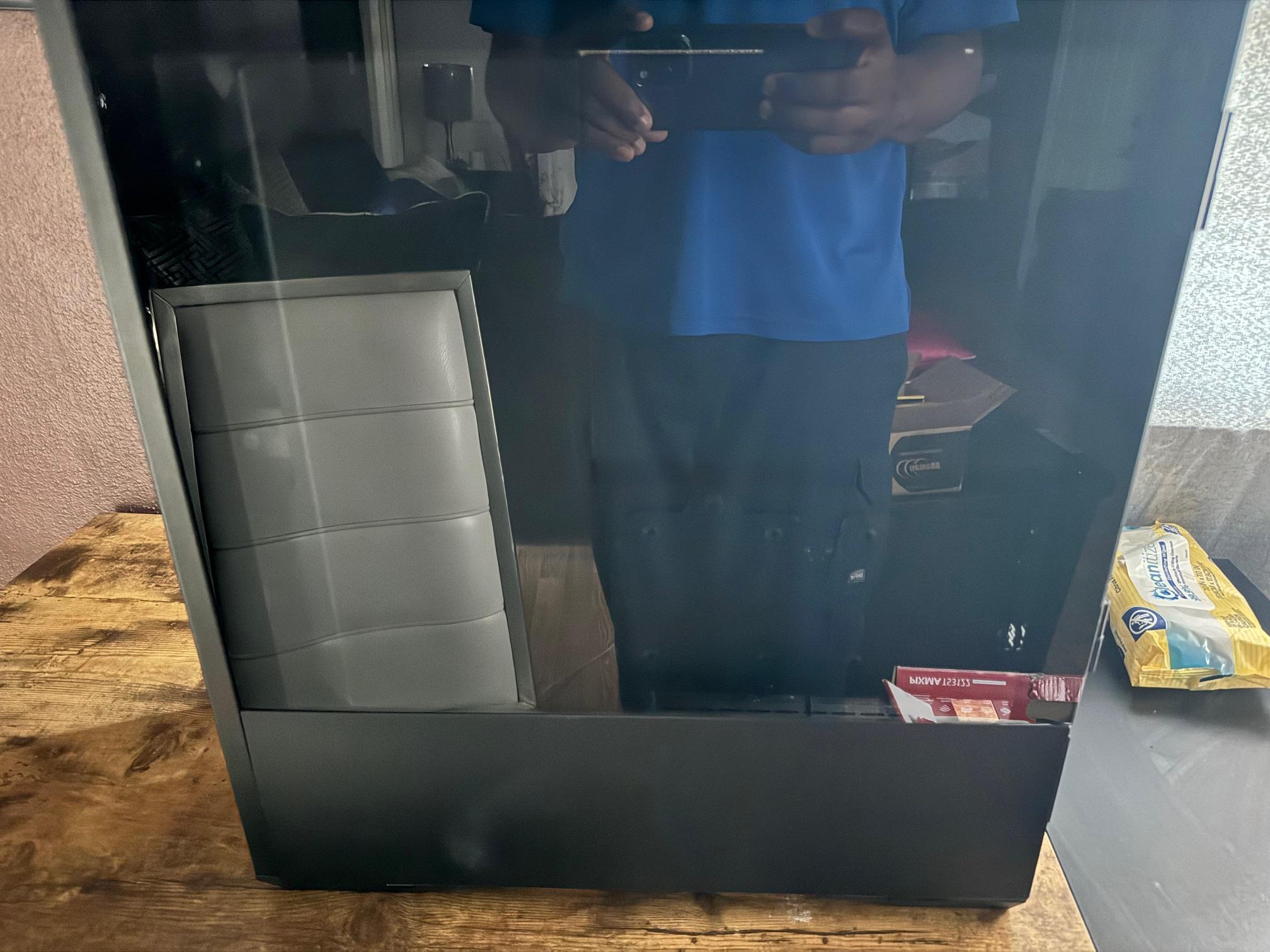 Pc Case Black just trying to get rid of it