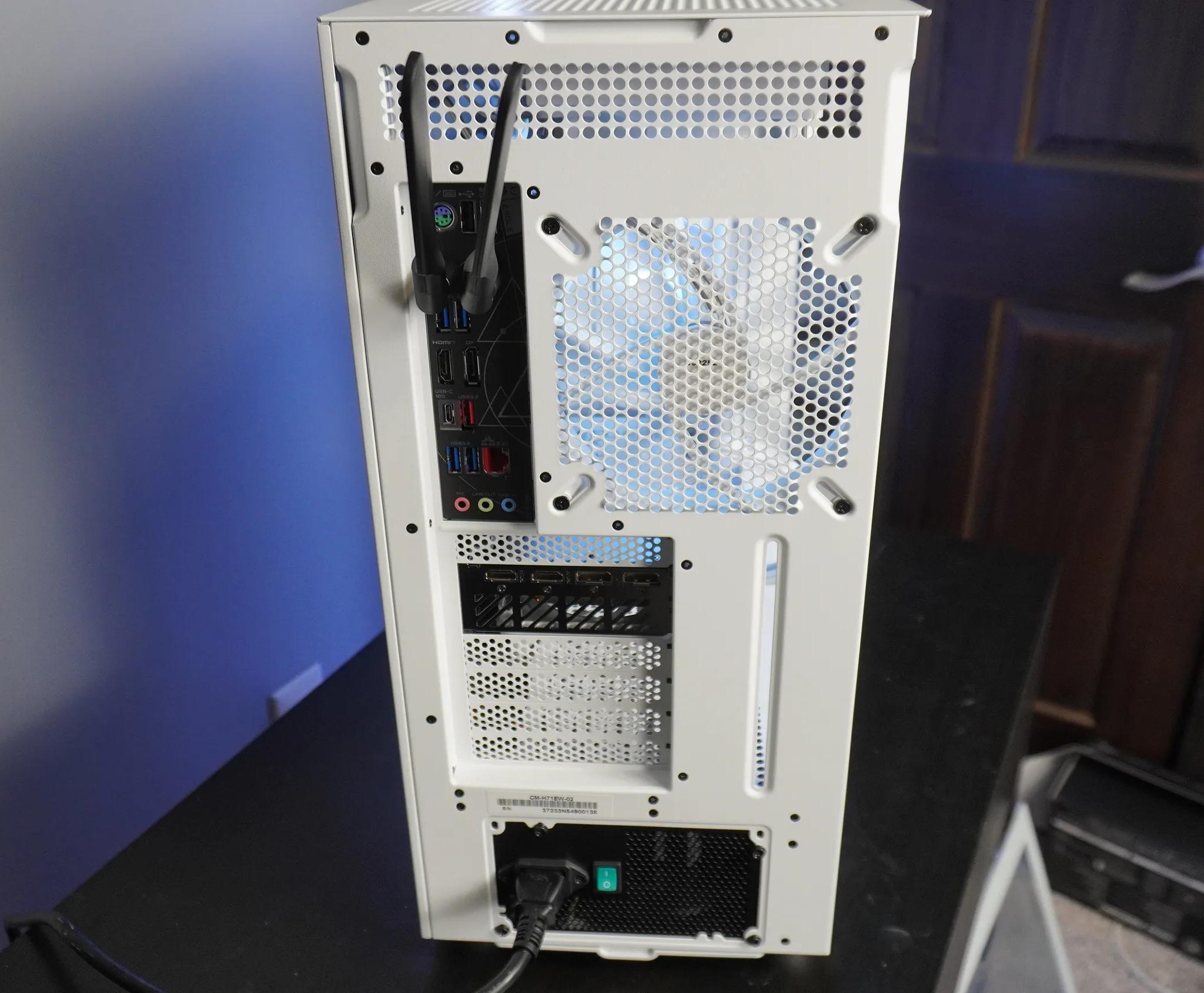 🤍AESTHETIC MACHINE🤍 💚 RTX 4060ti 8GB 💙 Intel I5 12600KF 10 Cores | 32GB DDR5 | 2TB 7000mhz NVME