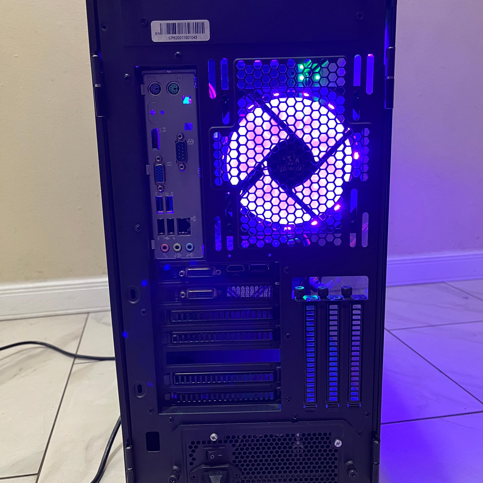 🟢🔥 Budget Gaming PC - Intel i5-4570, GTX 970, 1.2 TB Storage, 12 GB RAM w/ RGB Case & Remote 🟢🖥️