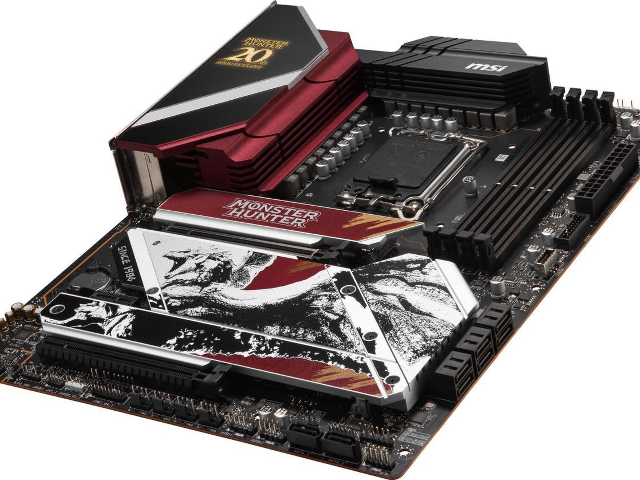 MSI MPG Z790 EDGE MONSTER HUNTER EDITION LGA 1700 ATX Desktop Motherboard