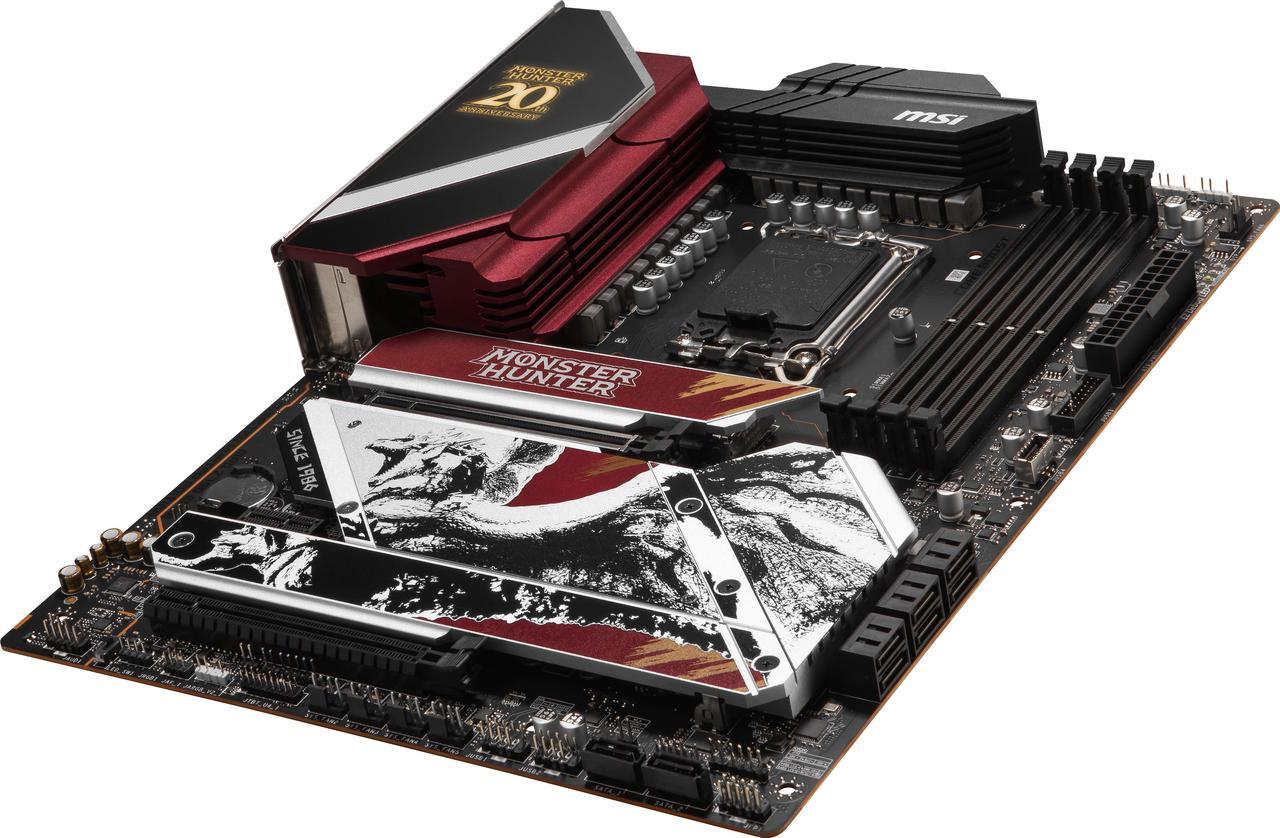 MSI MPG Z790 EDGE MONSTER HUNTER EDITION LGA 1700 ATX Desktop Motherboard