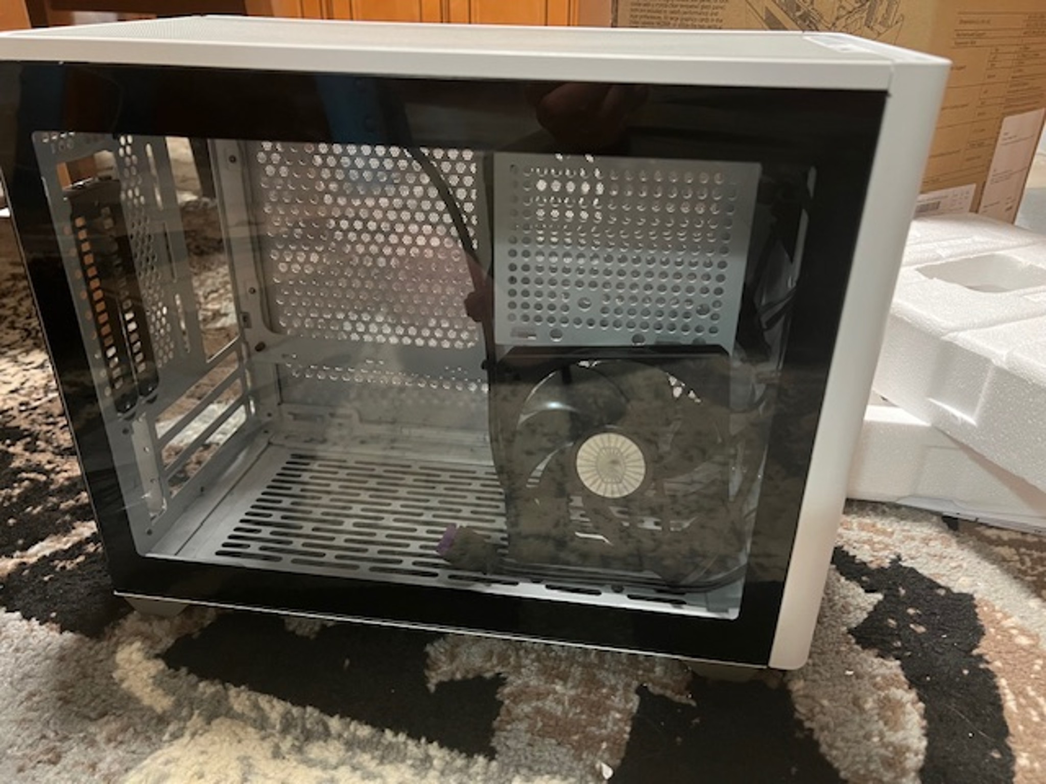 Cooler Master NR200P SFF Small Form Factor Mini-ITX Case + Lian Li 850 Watt 80 + Gold Power Supply