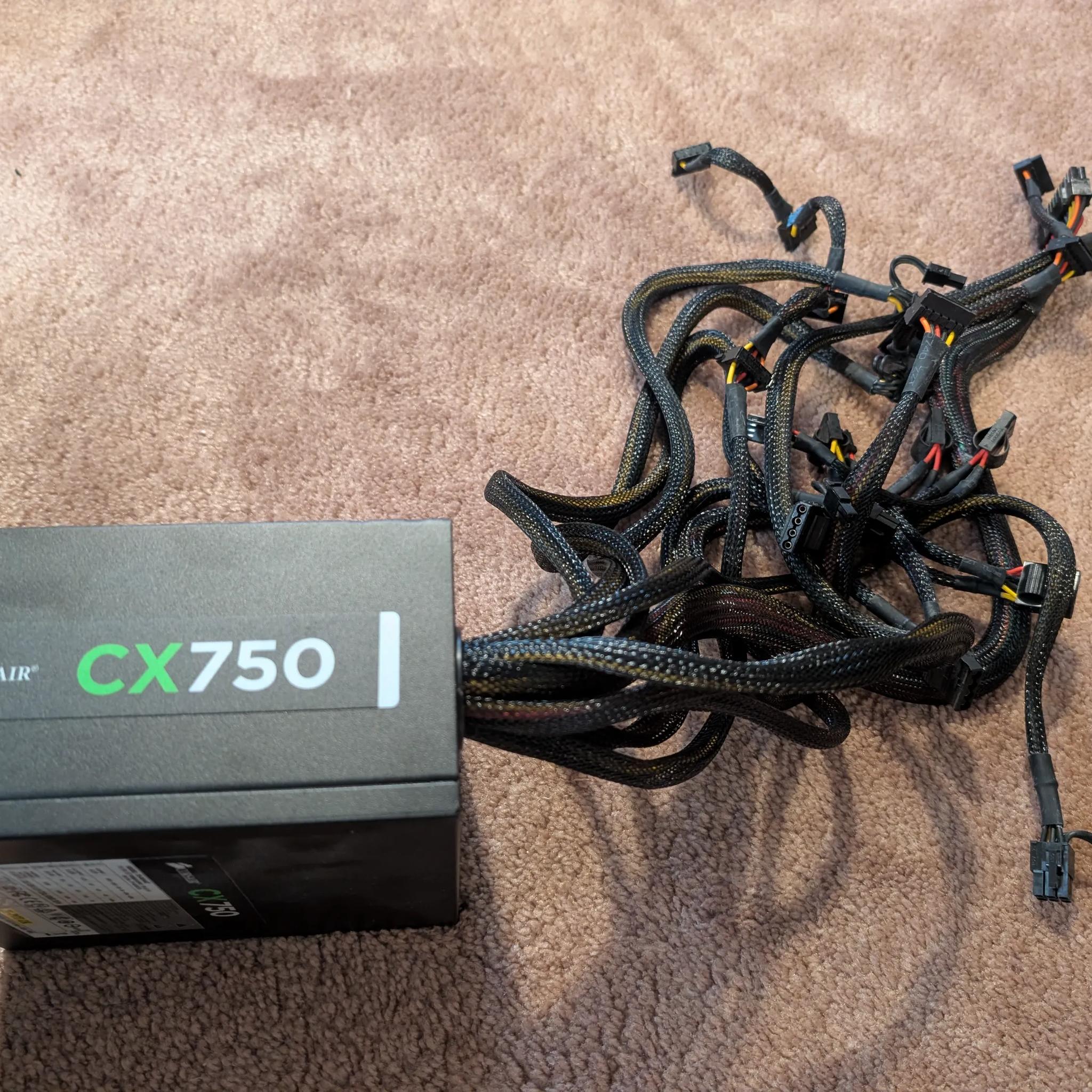 Corsair CX750 power supply