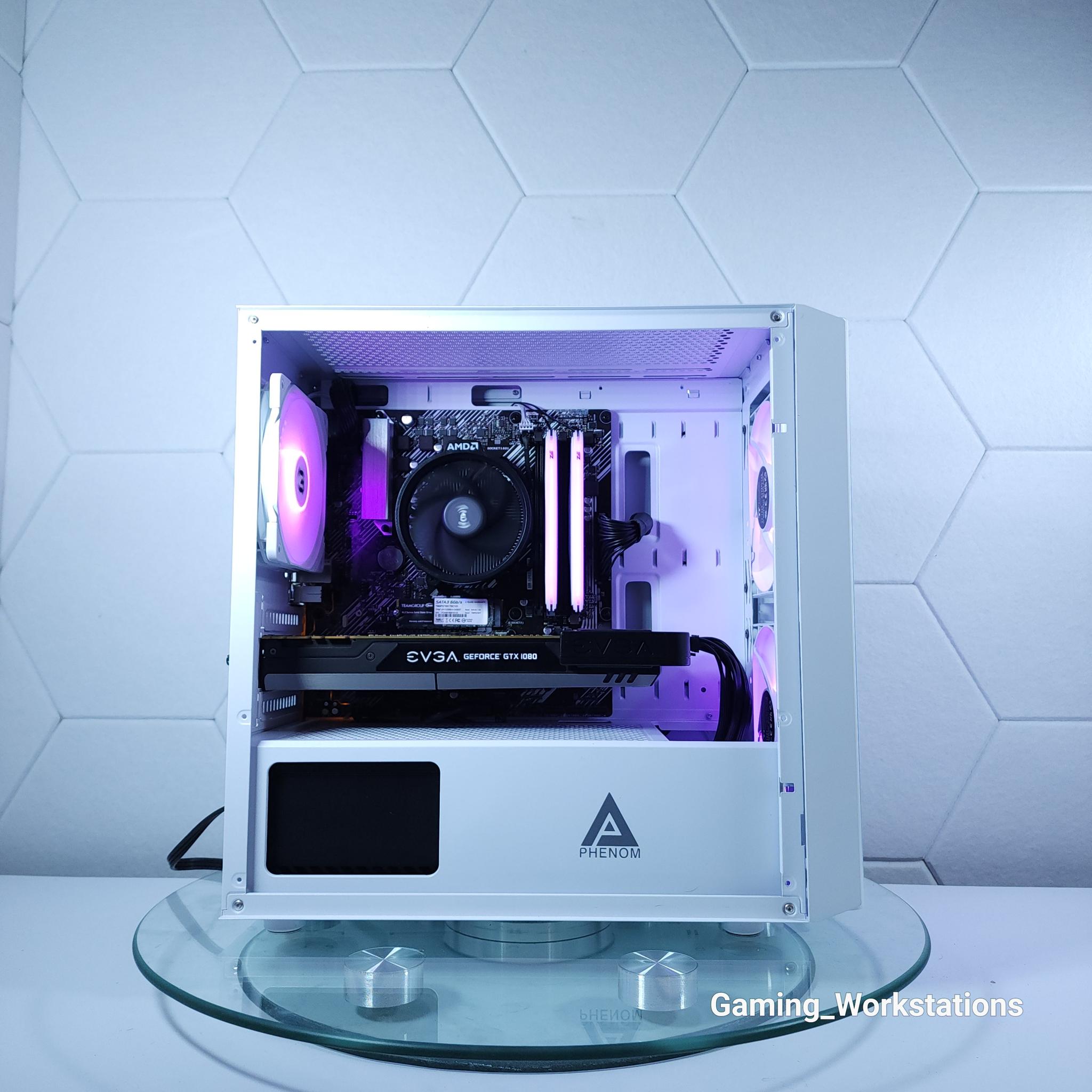 💜GTX 1070Ti●Ryzen 3 4100●1080p Gaming Computer