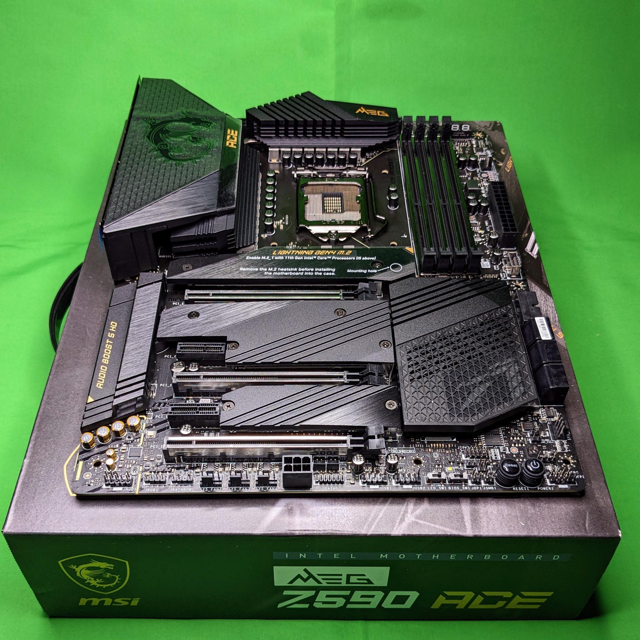 [USED] MSI MEG Z590 ACE / DDR4 / LGA 1200
